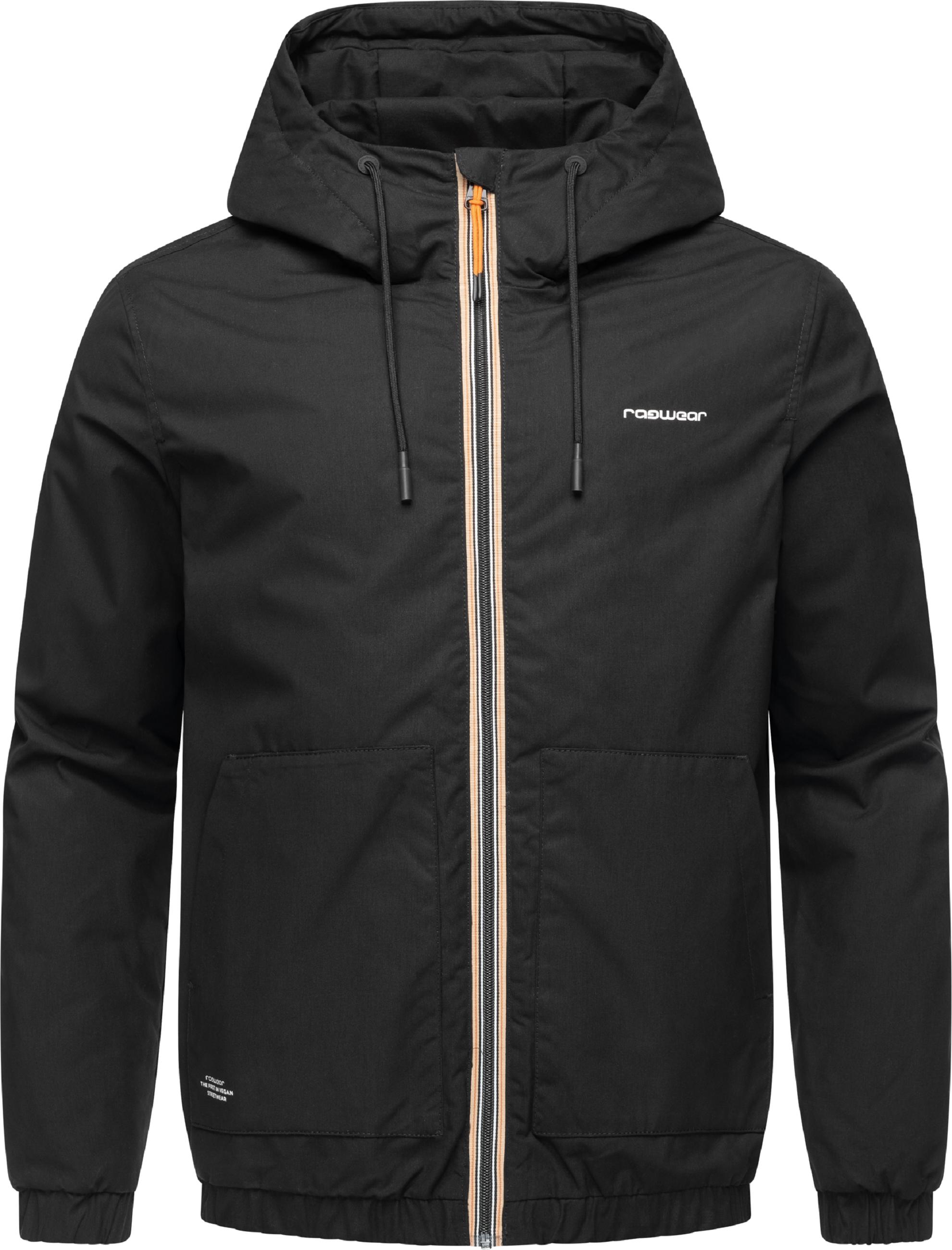 Übergangsjacke Outdoorjacke mit Kapuze "Windeyer" Black