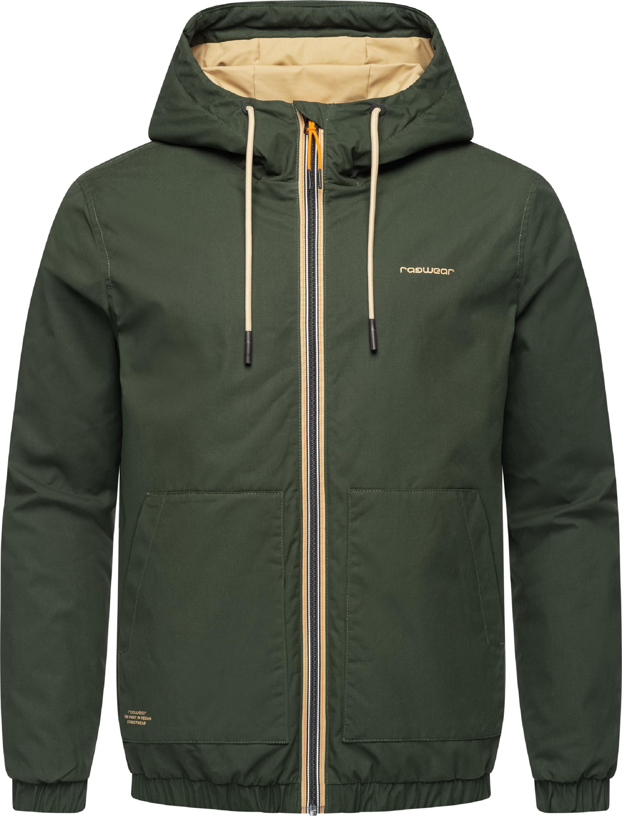 Übergangsjacke Outdoorjacke mit Kapuze "Windeyer" Dark Olive