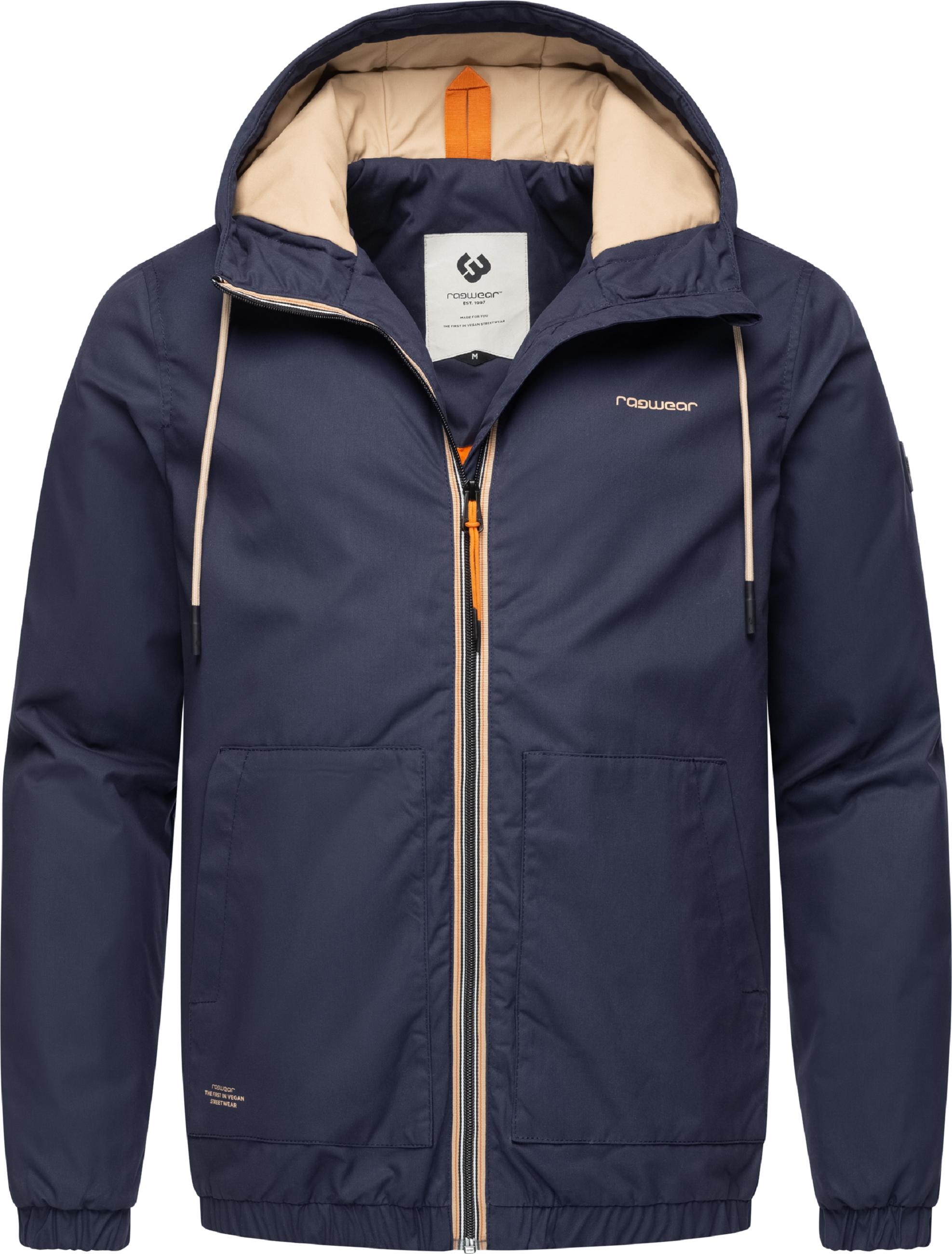 Übergangsjacke Outdoorjacke mit Kapuze "Windeyer" Navy