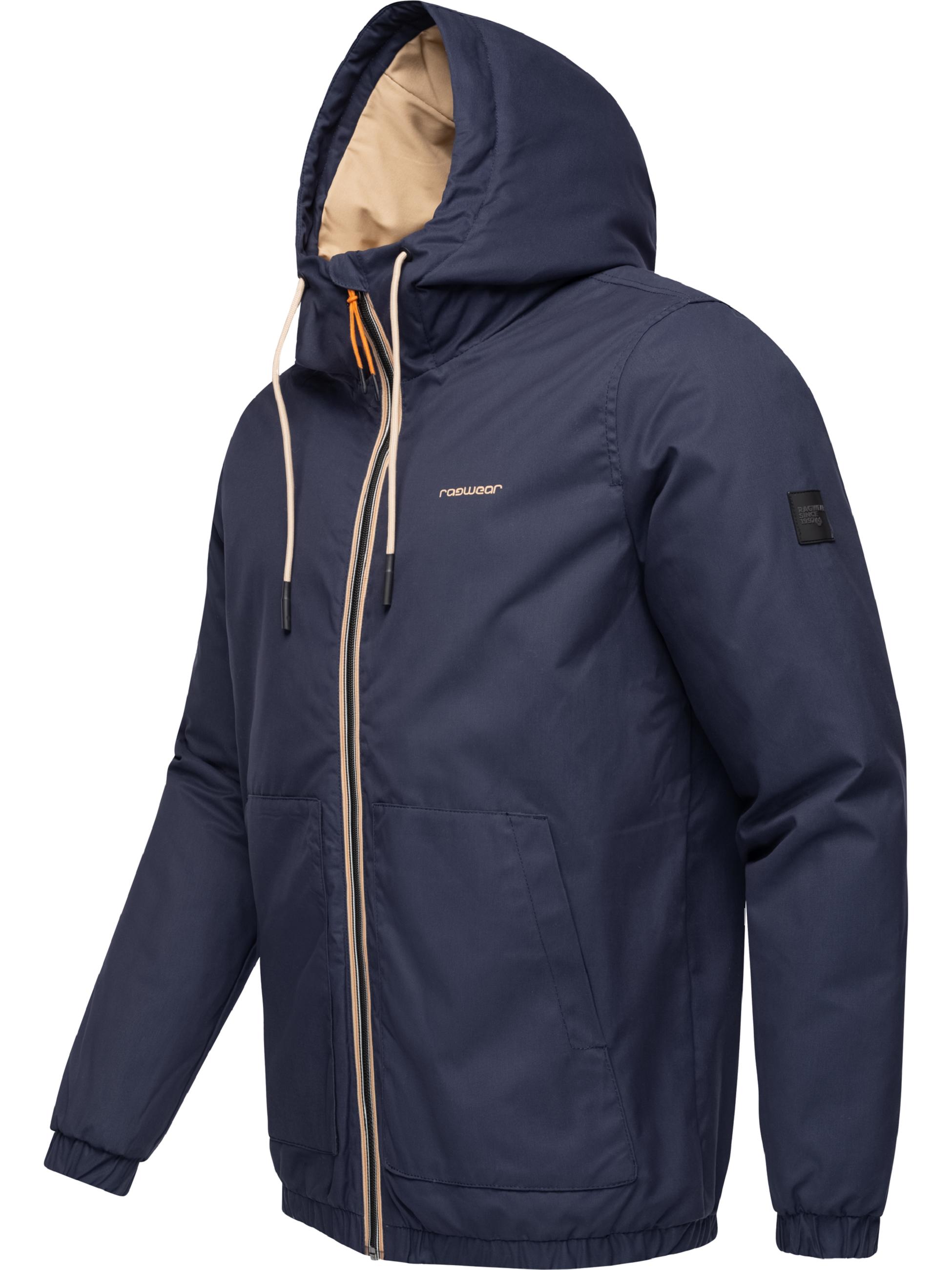 Übergangsjacke Outdoorjacke mit Kapuze "Windeyer" Navy