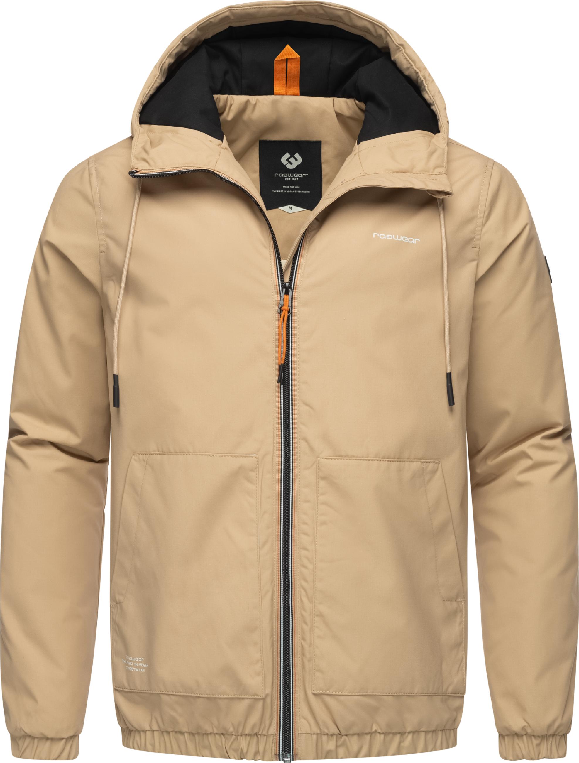 Übergangsjacke Outdoorjacke mit Kapuze "Windeyer" Sand