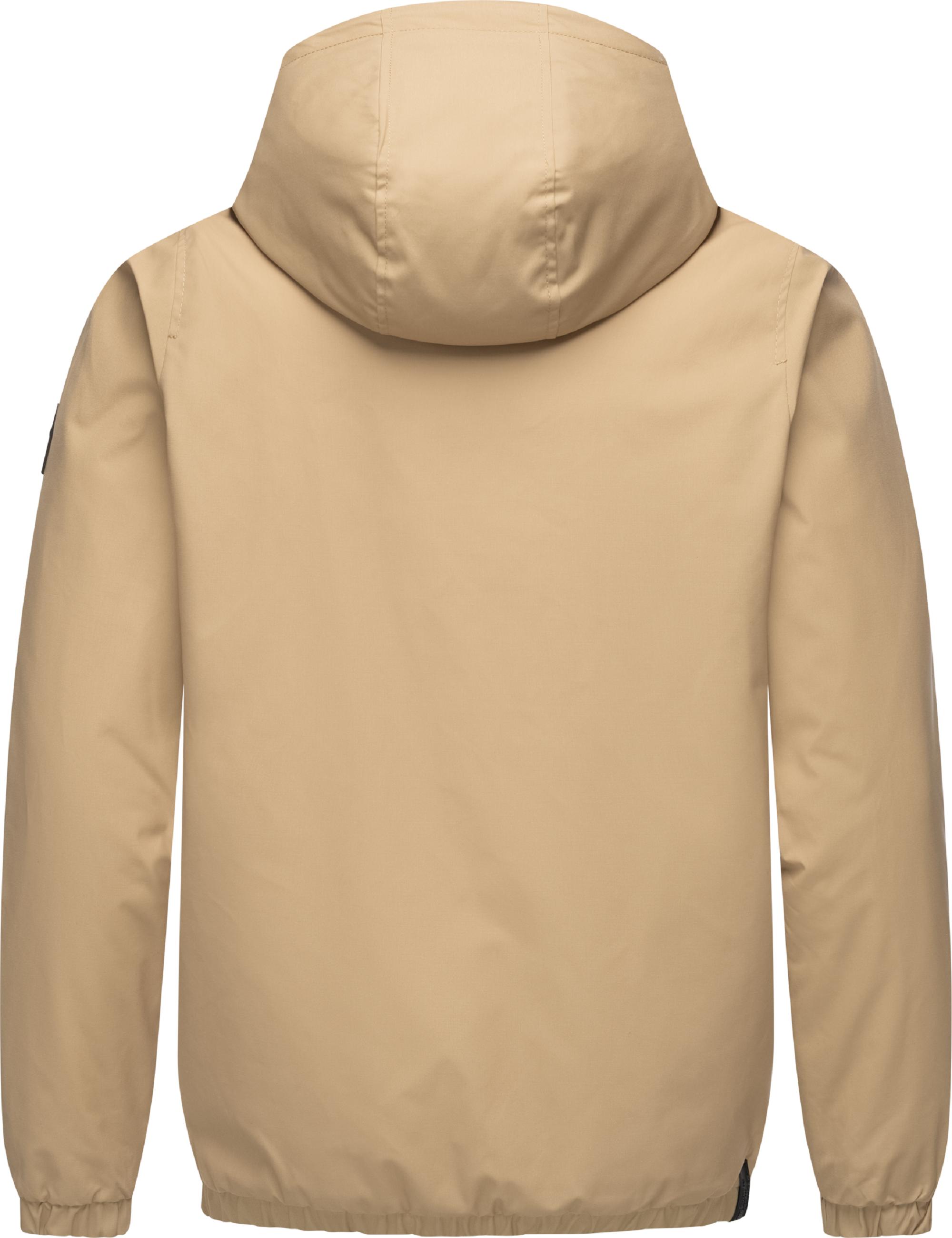 Übergangsjacke Outdoorjacke mit Kapuze "Windeyer" Sand