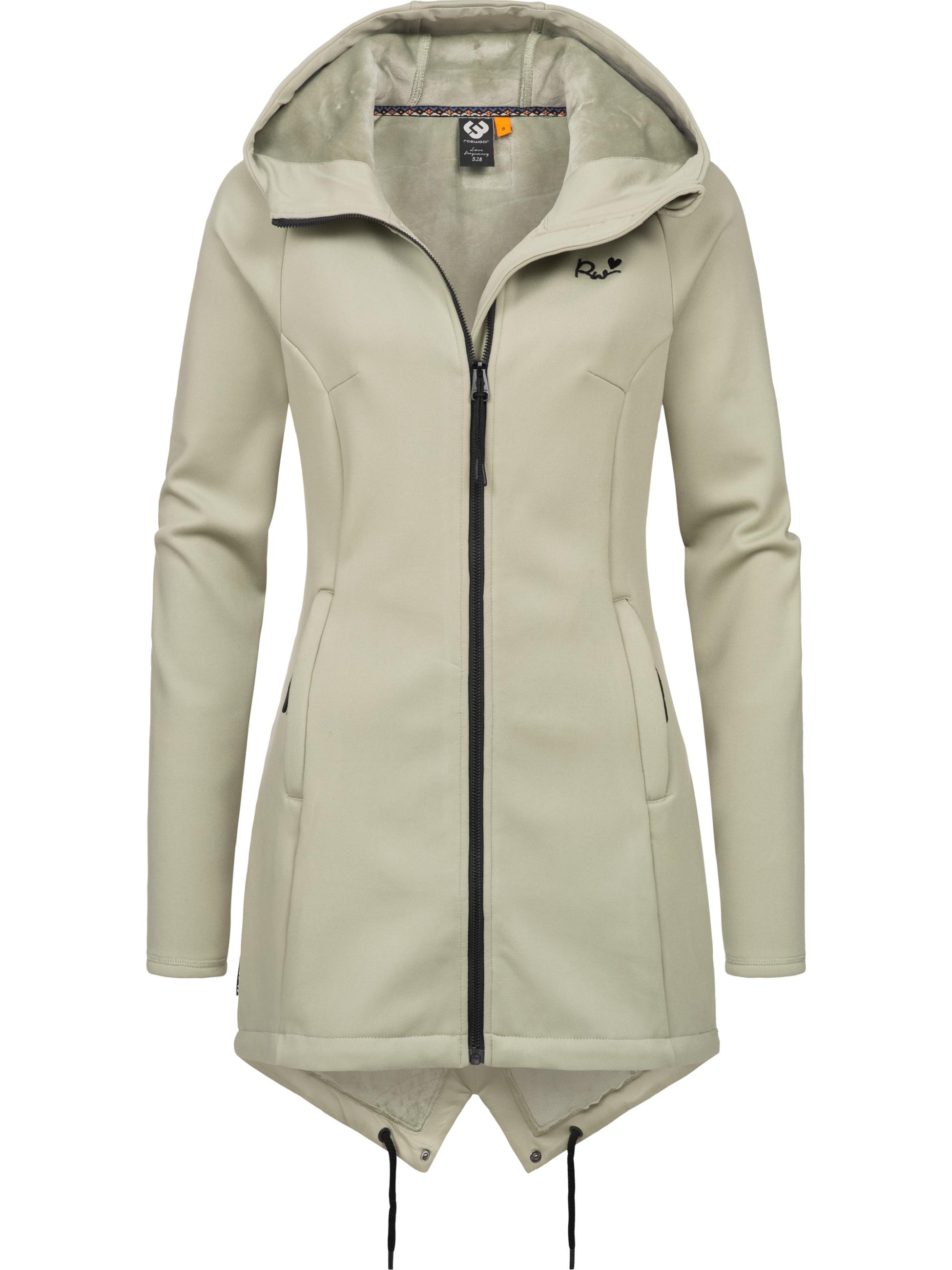 leichte Softshelljacke mit kuscheligem Fleece-Innenfutter "Wingi" Dusty Olive