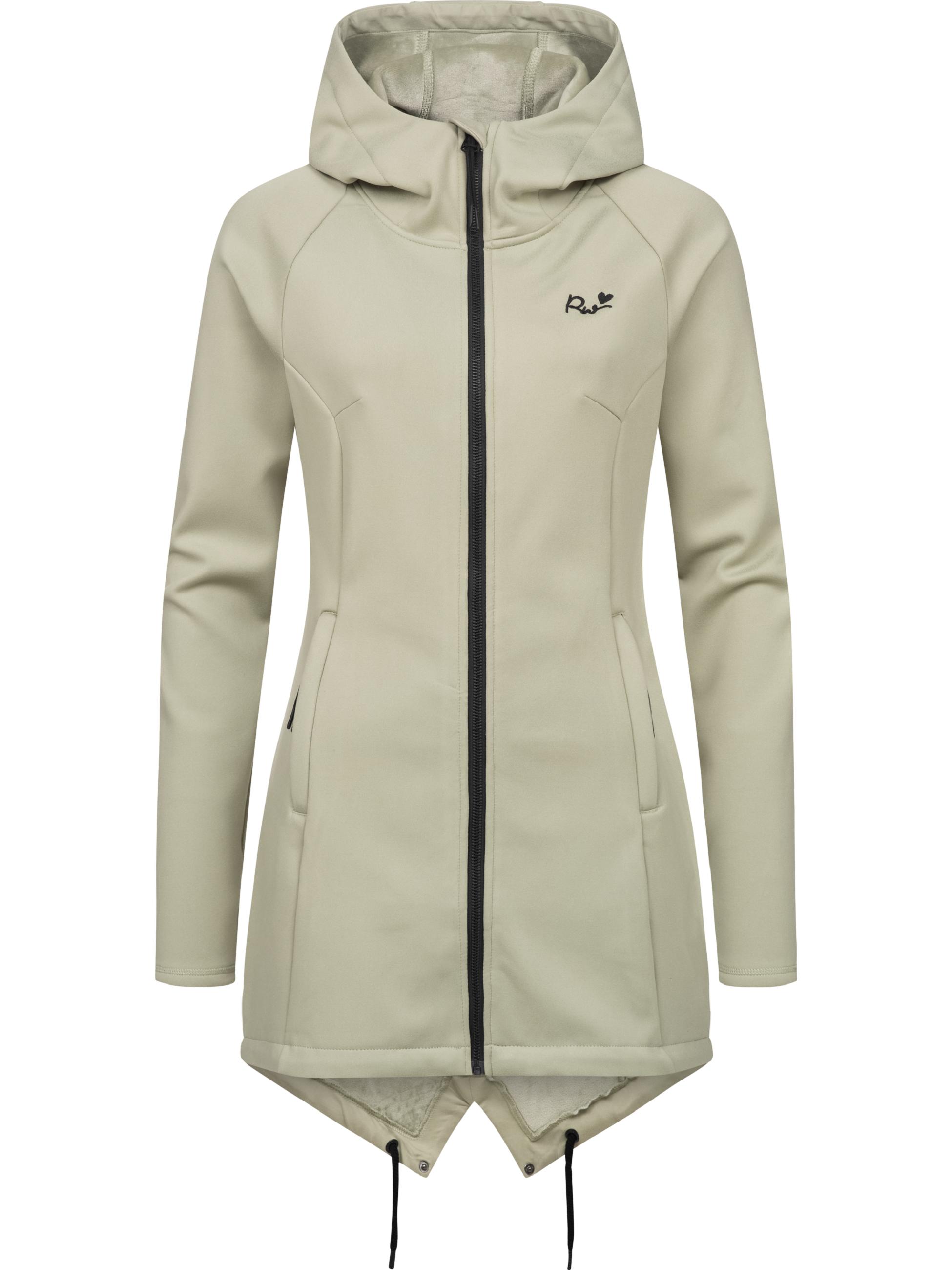 leichte Softshelljacke mit kuscheligem Fleece-Innenfutter "Wingi" Dusty Olive