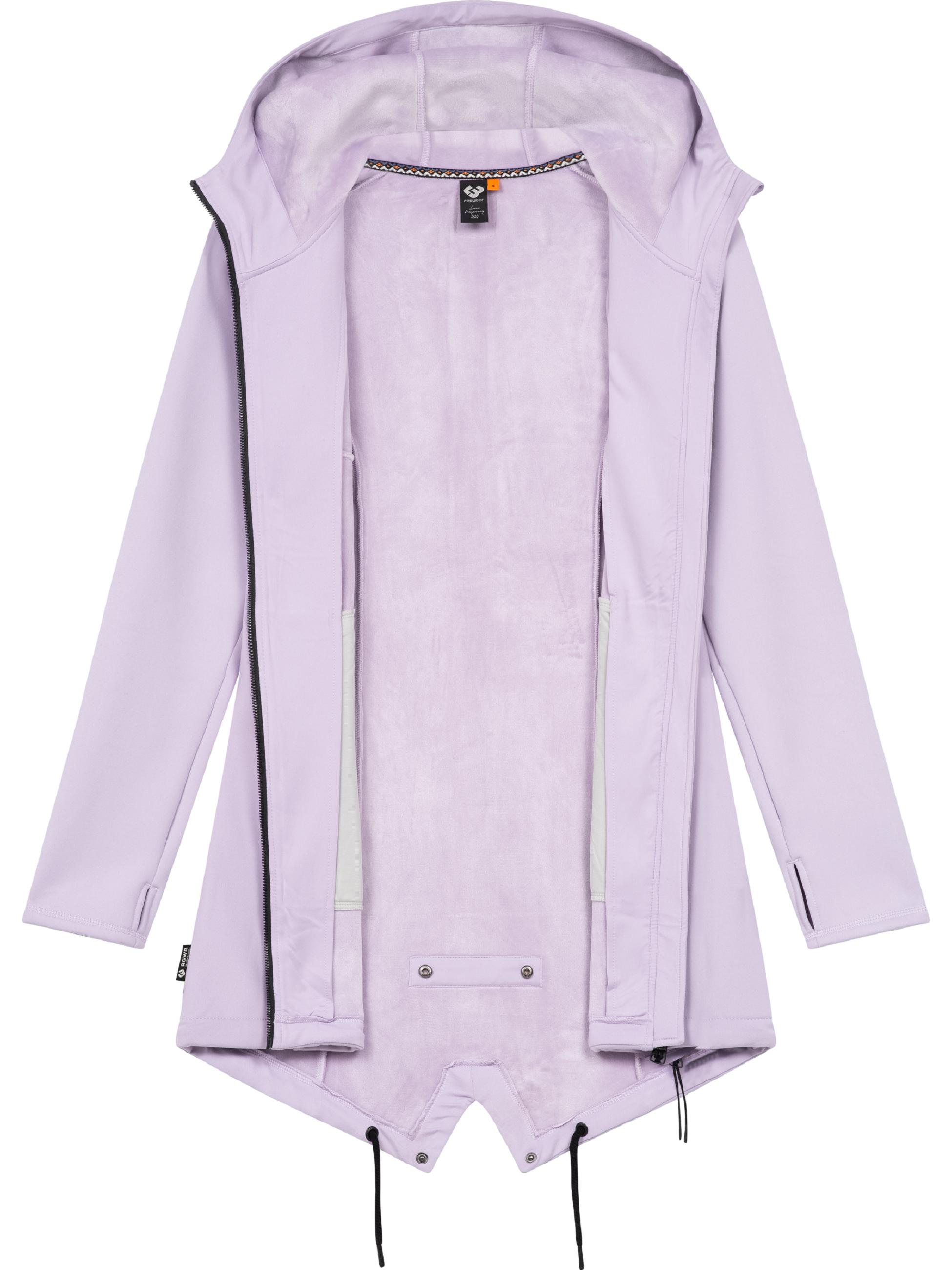 leichte Softshelljacke mit kuscheligem Fleece-Innenfutter "Wingi" Lavender