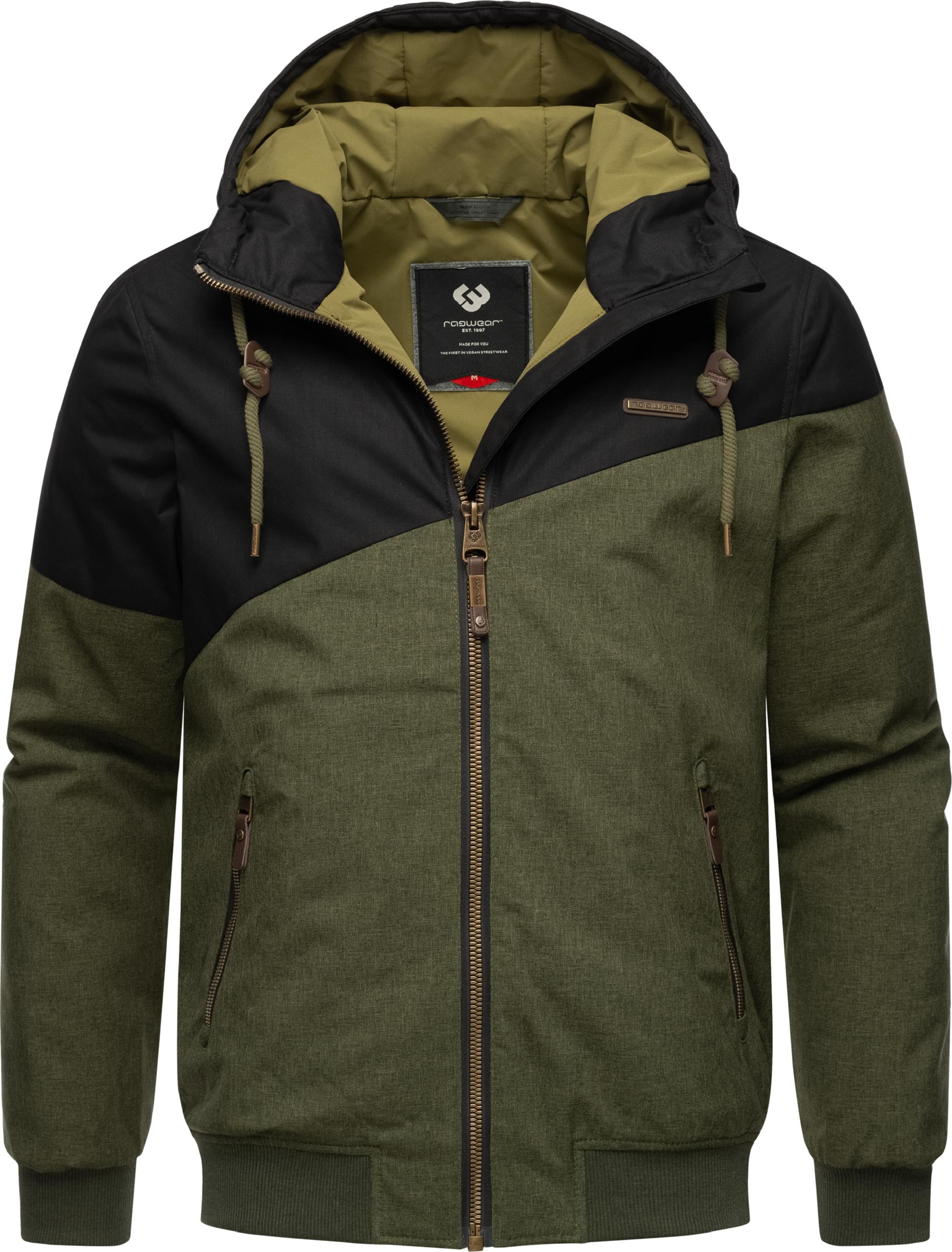 Winterjacke mit Kapuze "Wings" Olive23