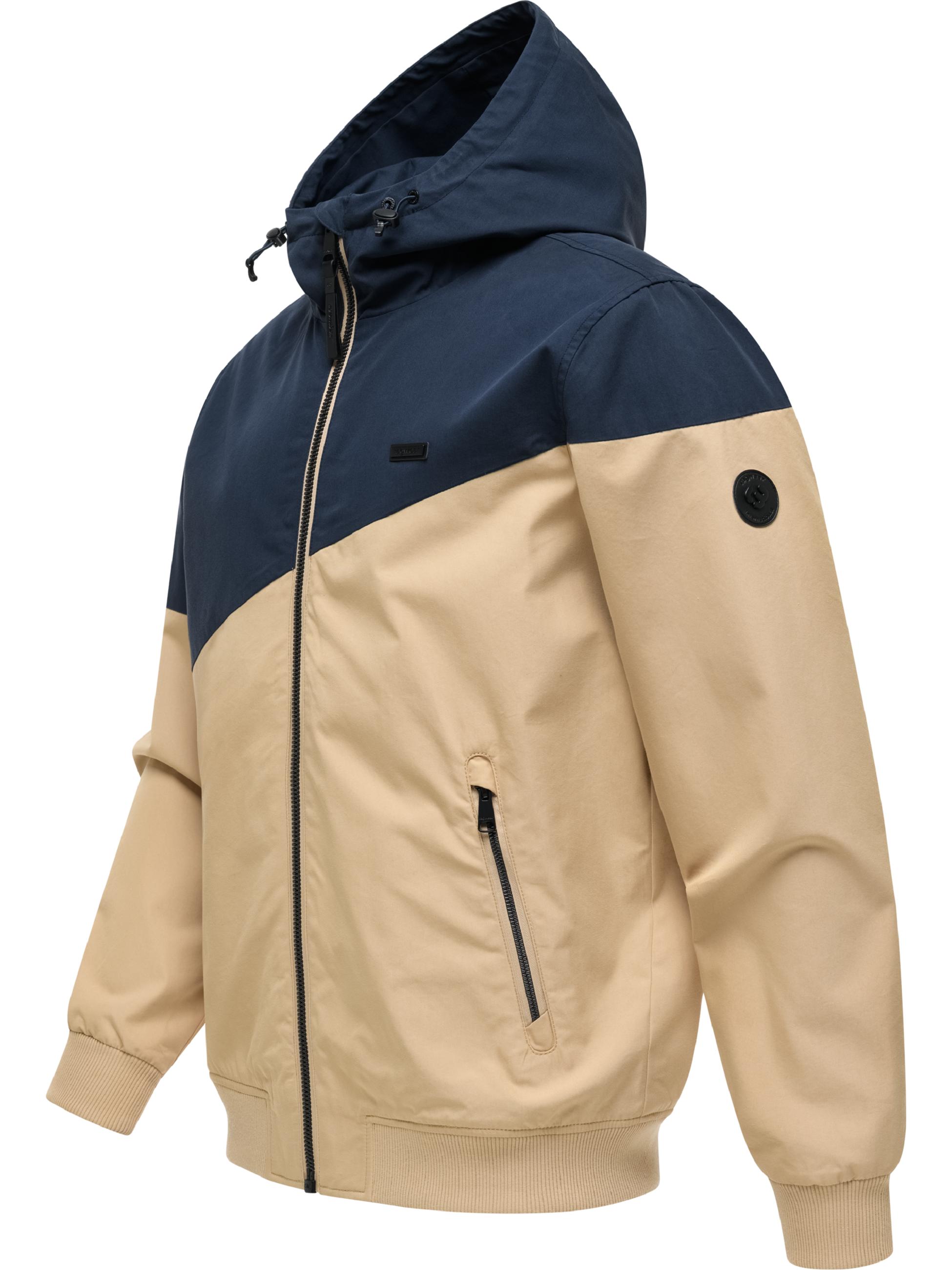 Leichte Übergangsjacke mit Kapuze "Winngs" Navy