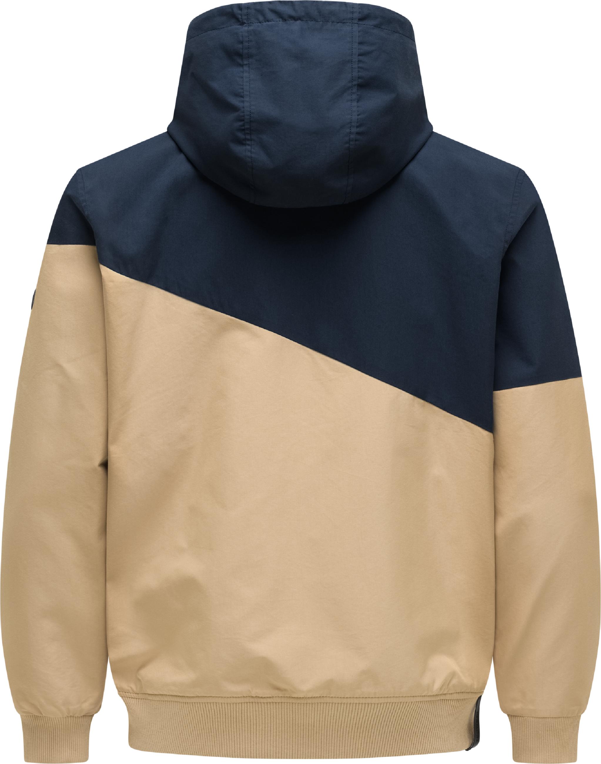 Leichte Übergangsjacke mit Kapuze "Winngs" Navy