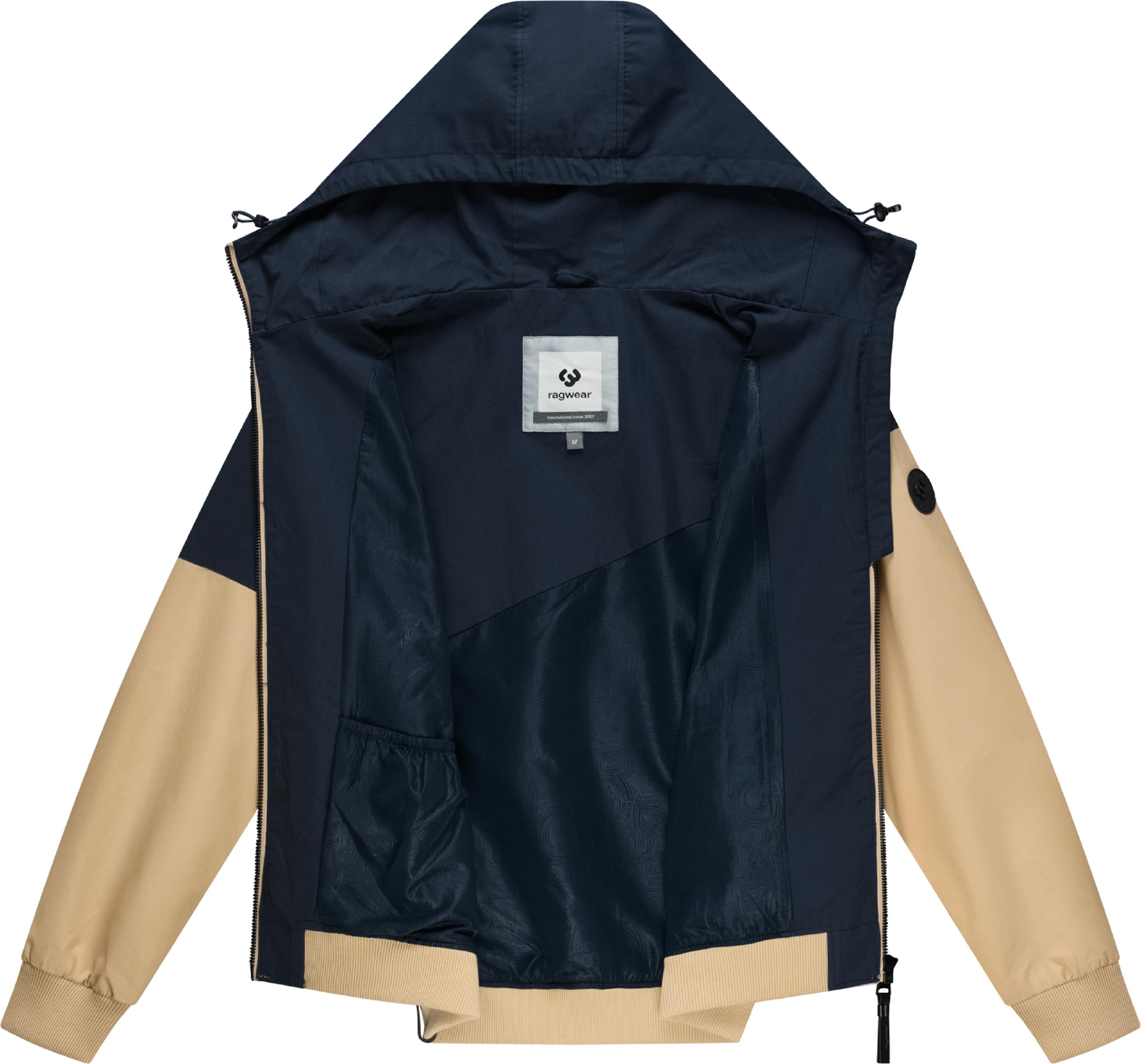 Leichte Übergangsjacke mit Kapuze "Winngs" Navy