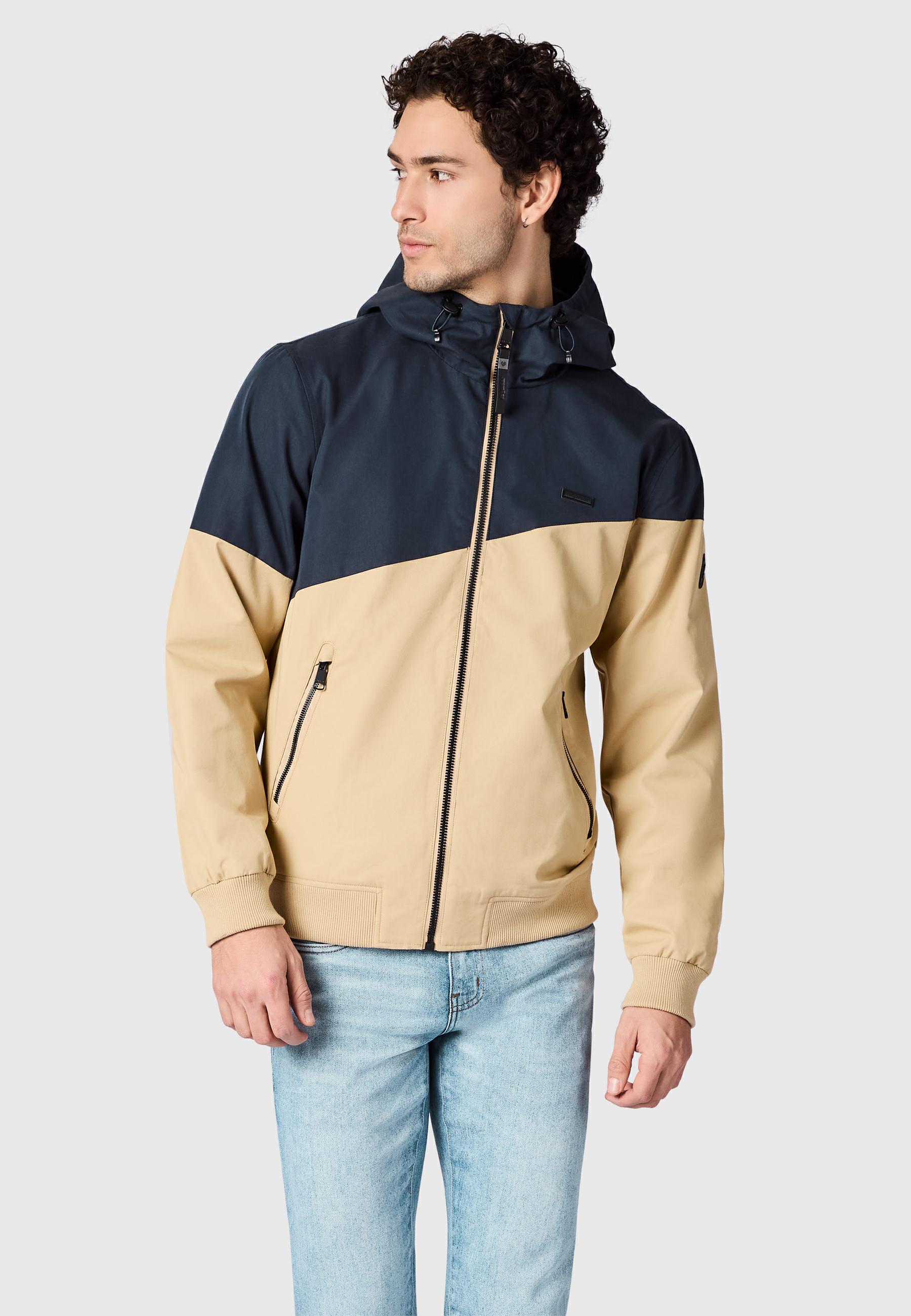 Leichte Übergangsjacke mit Kapuze "Winngs" Navy