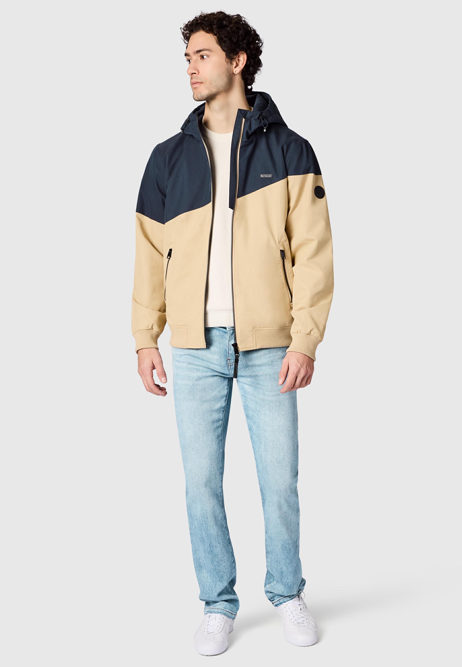 Leichte Übergangsjacke mit Kapuze "Winngs" Navy