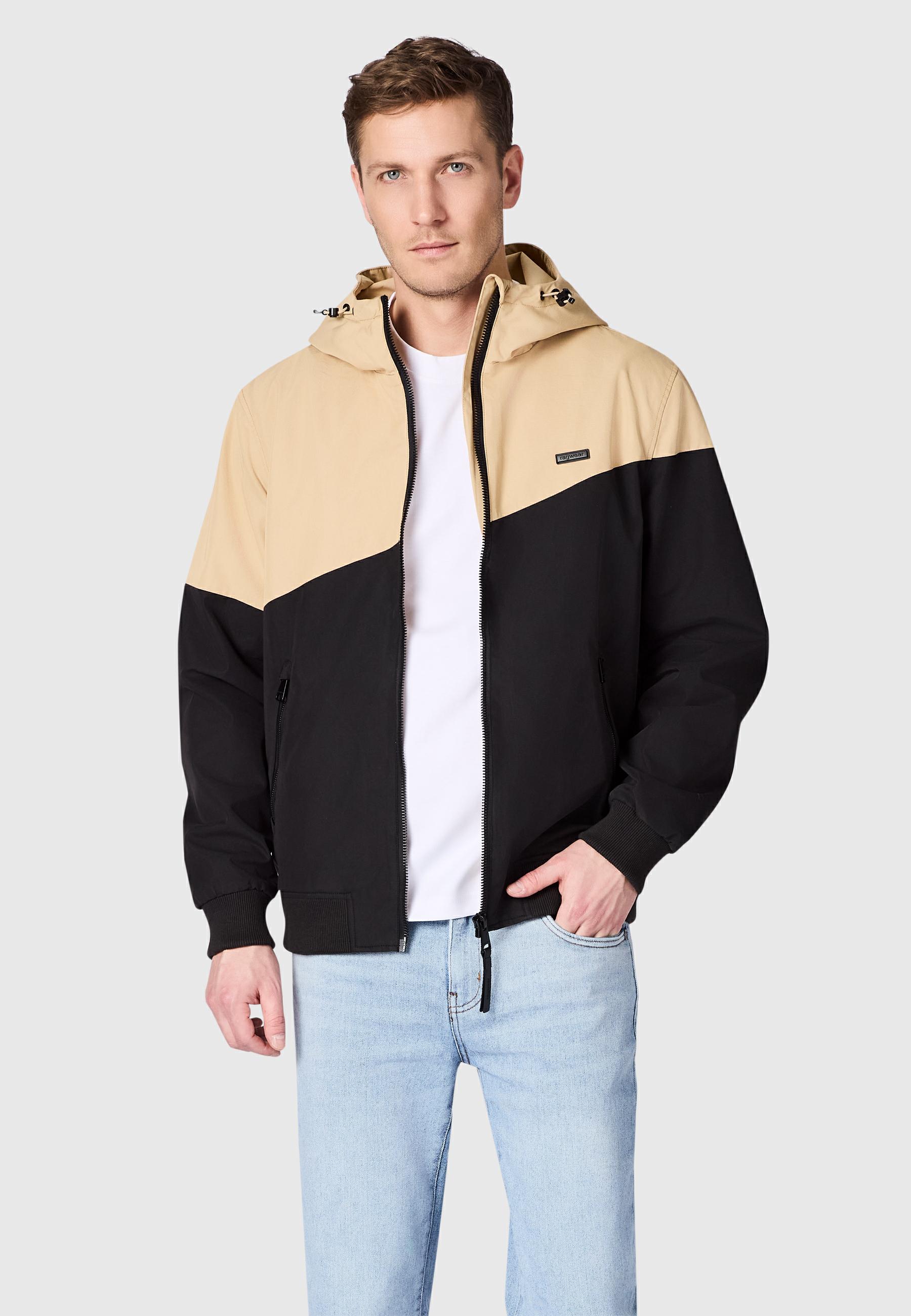 Leichte Übergangsjacke mit Kapuze "Winngs" Sand