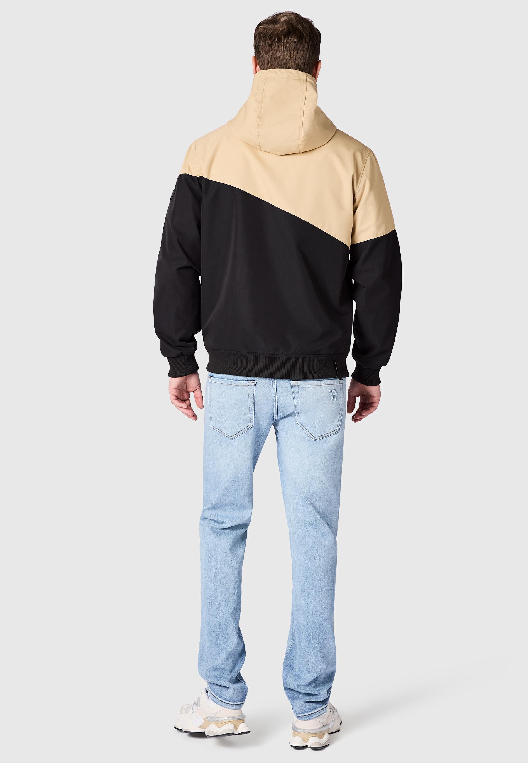 Leichte Übergangsjacke mit Kapuze "Winngs" Sand