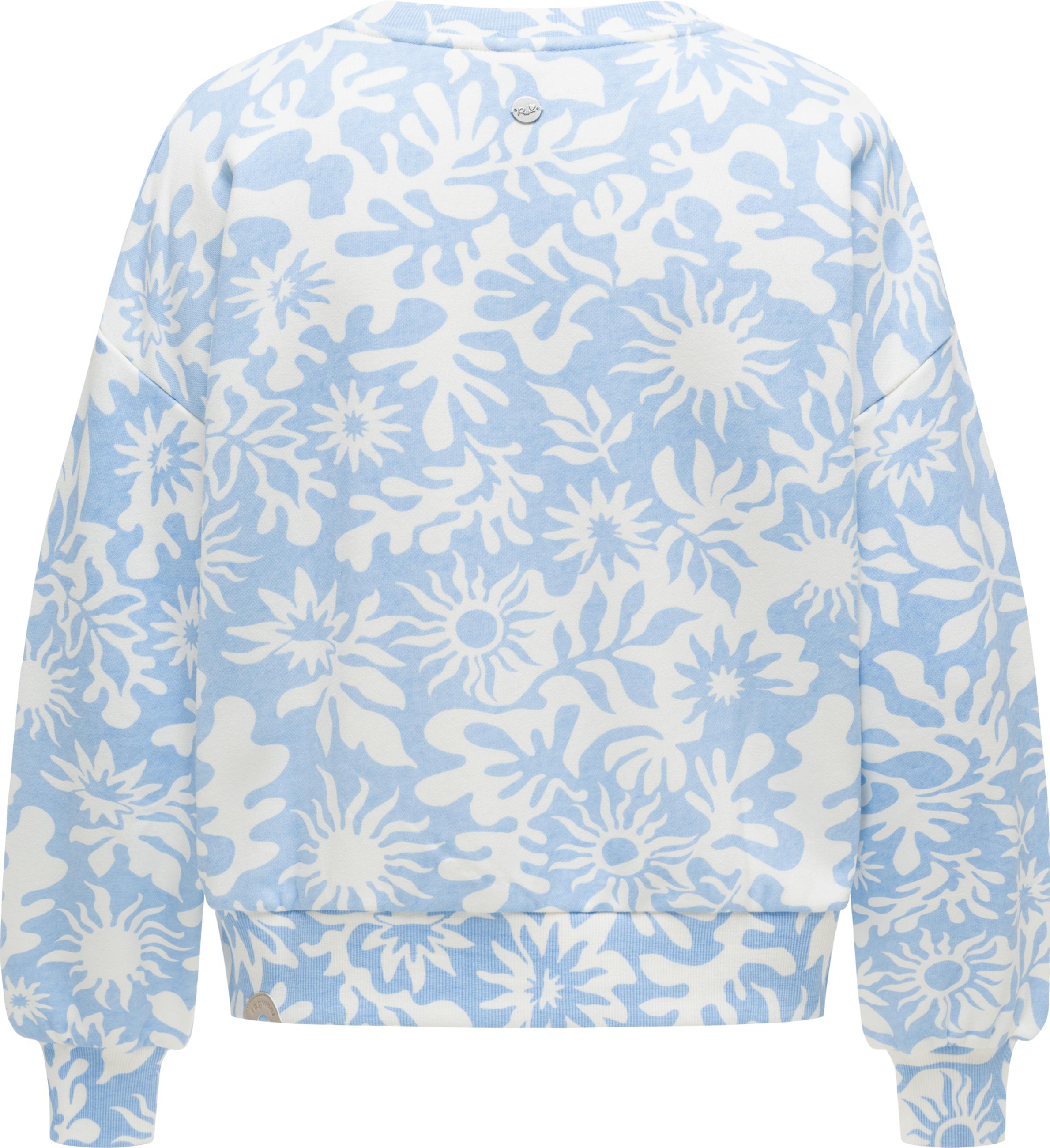 Sweatshirt Wuss Print Arctic Blue