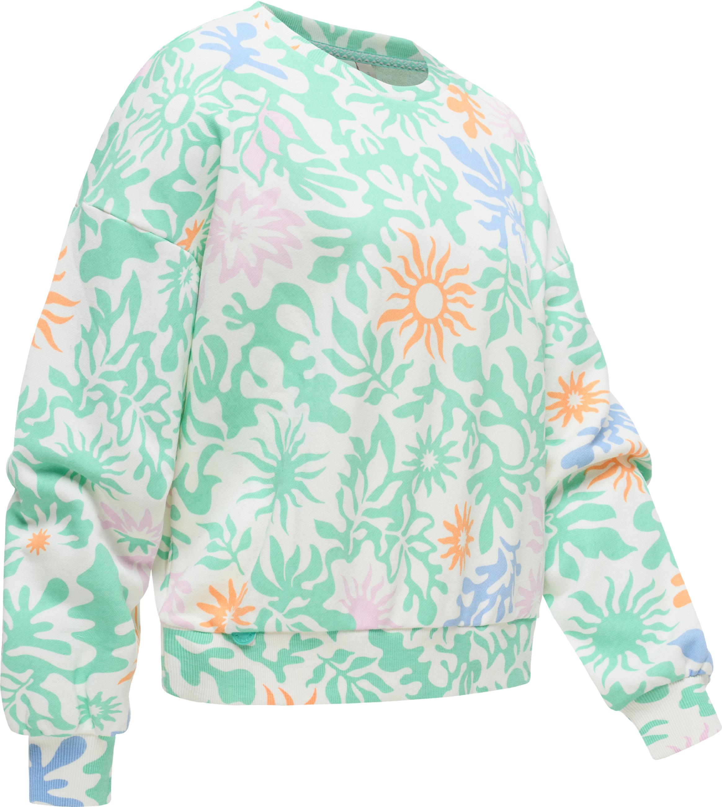 Sweatshirt Wuss Print Mint Combo