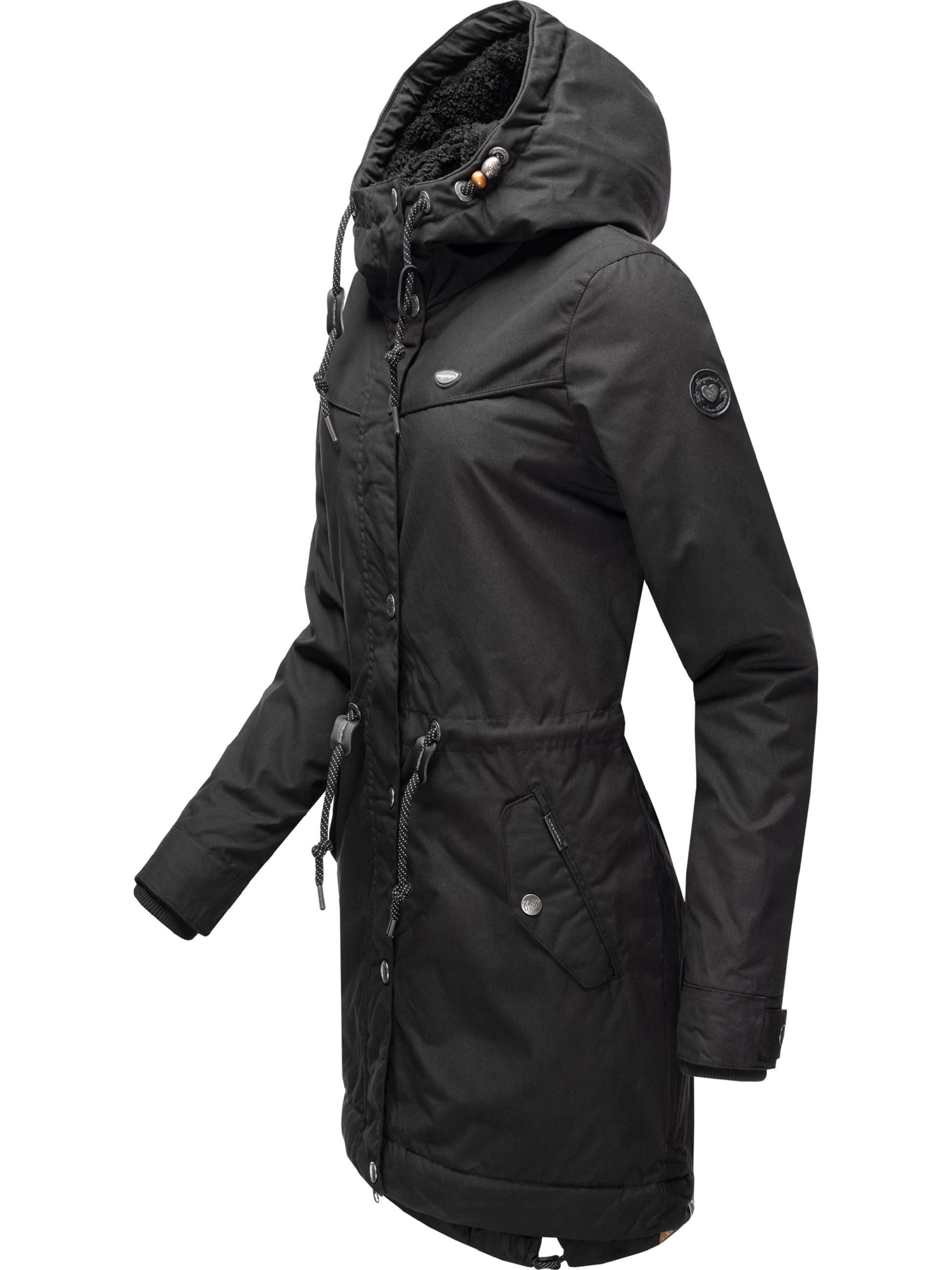 Winterparka mit Kapuze "YM-Canny" Schwarz20