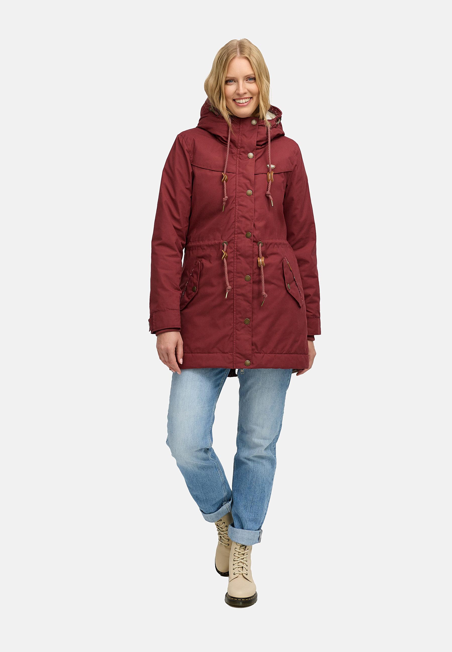 Winterparka mit Kapuze "YM-Canny" Terracotta22