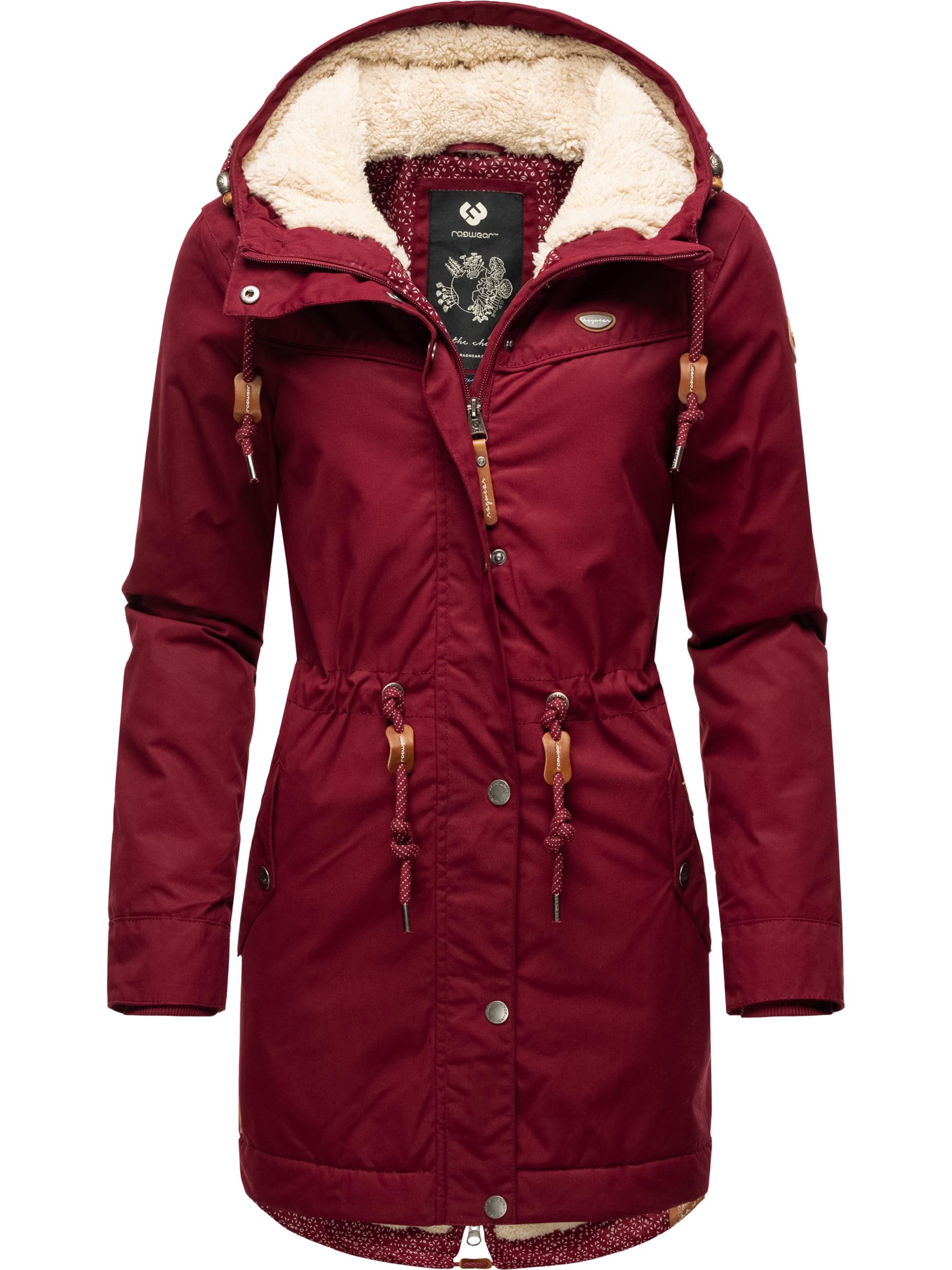 Winterparka mit Kapuze "YM-Canny" Wine Red21