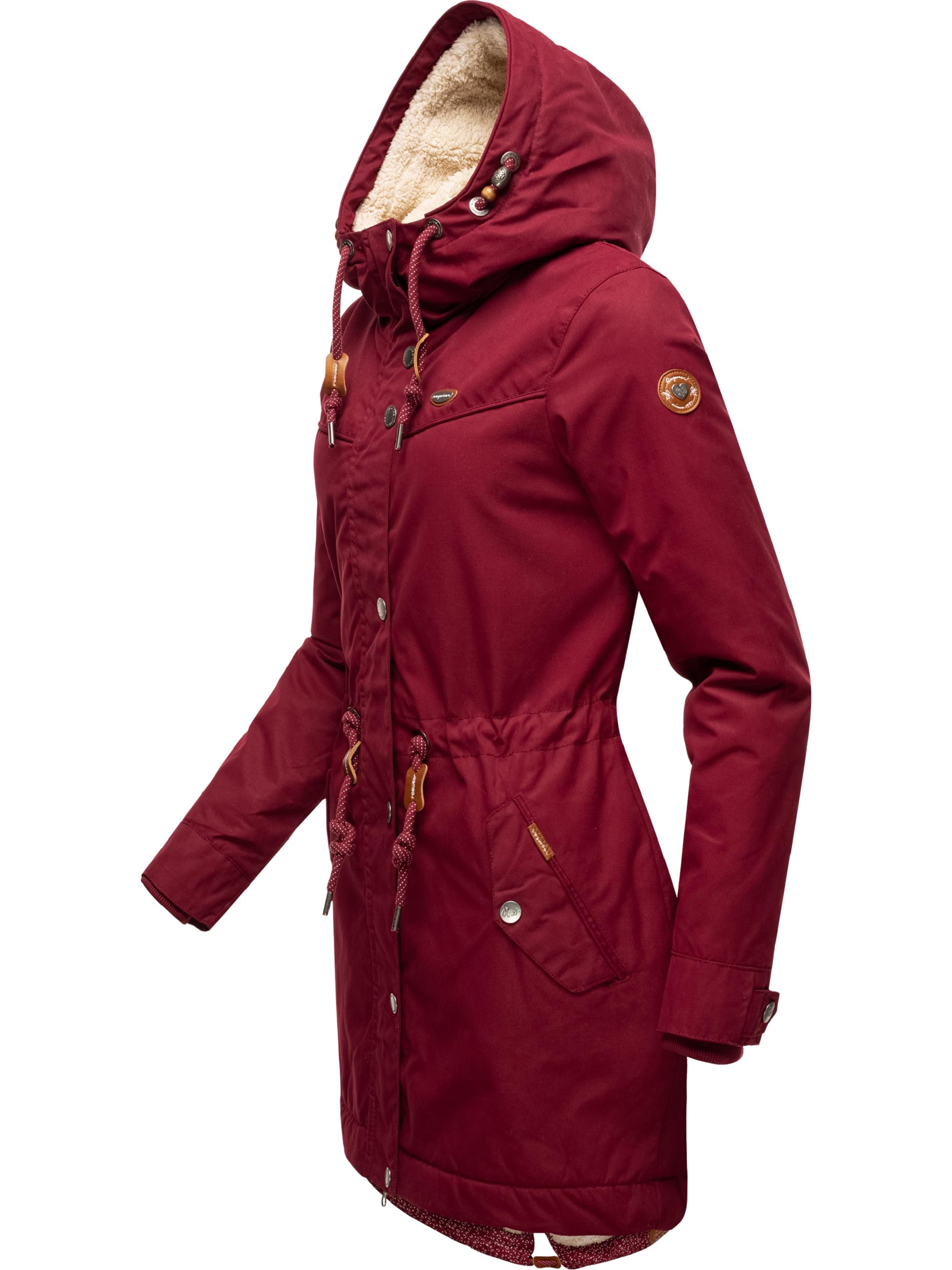 Winterparka mit Kapuze "YM-Canny" Wine Red21