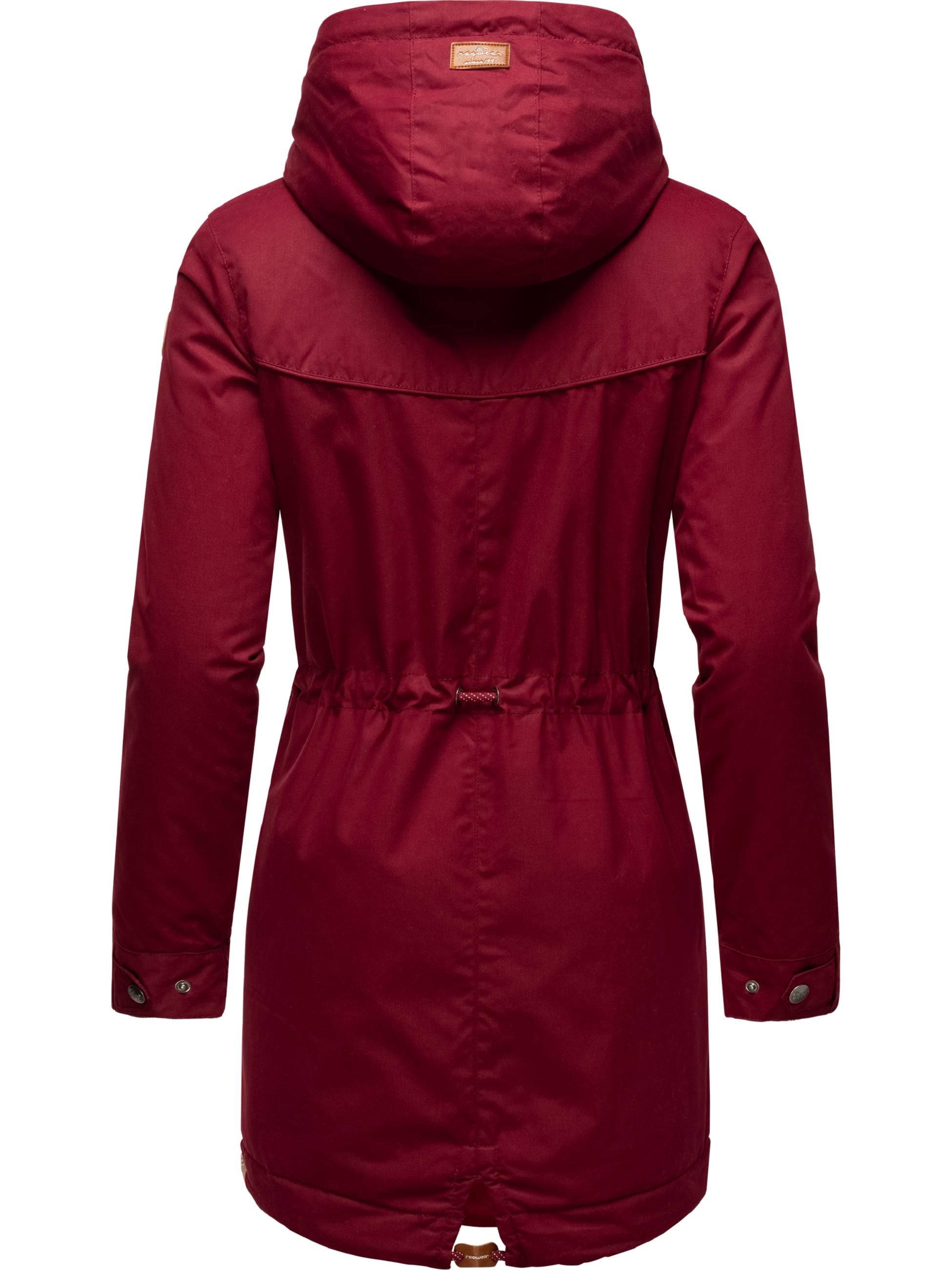 Winterparka mit Kapuze "YM-Canny" Wine Red21