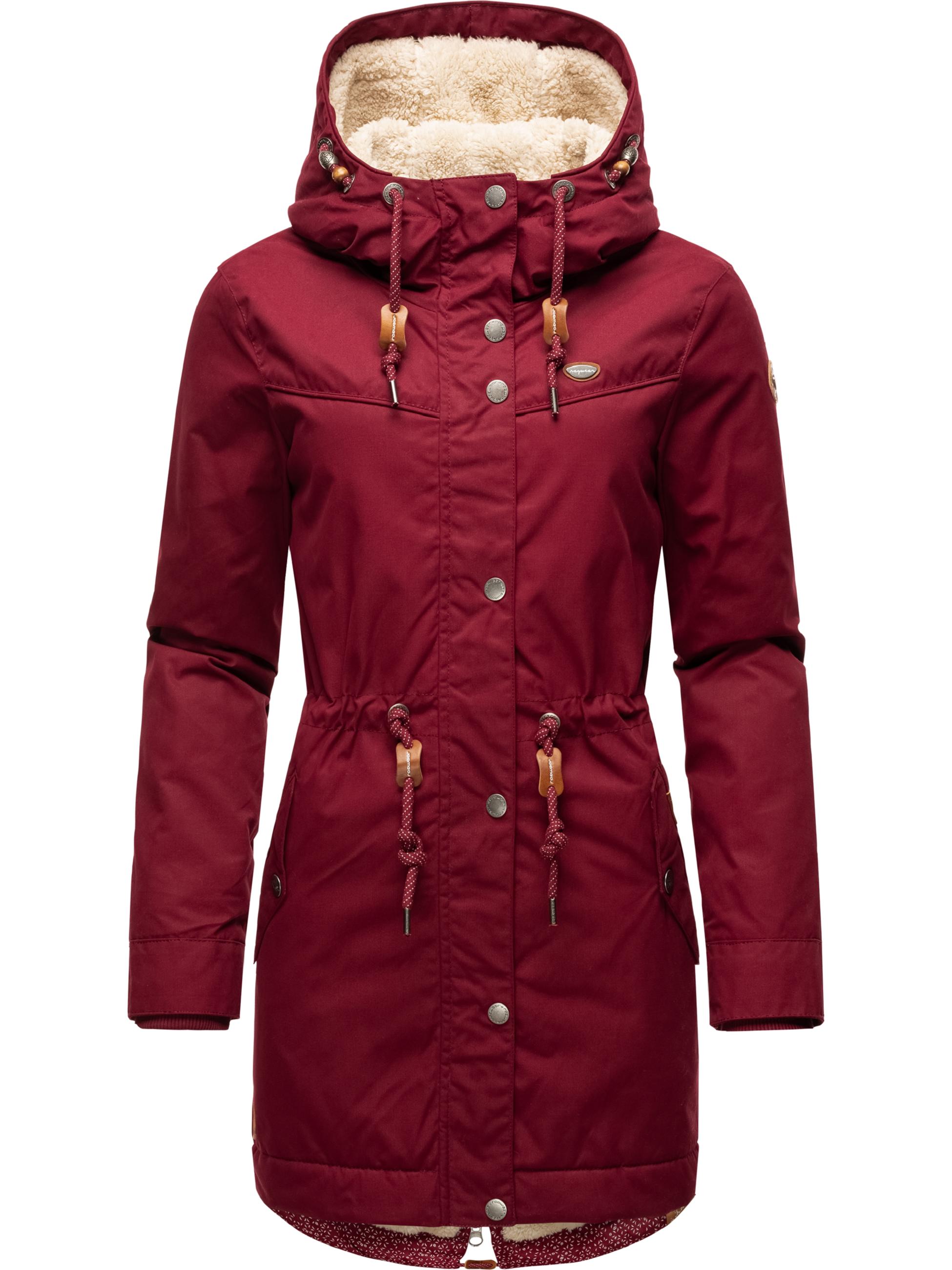 Winterparka mit Kapuze "YM-Canny" Wine Red21