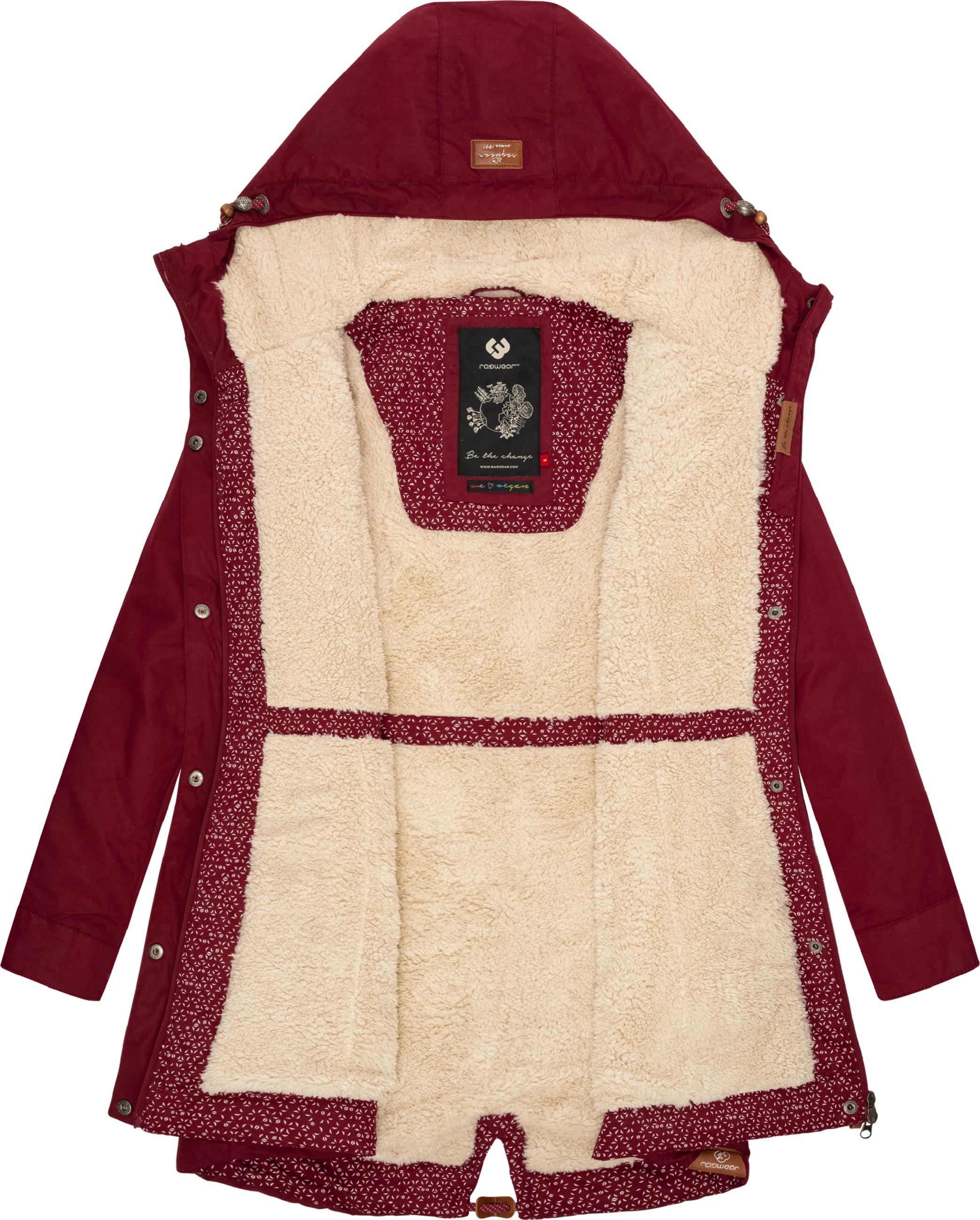 Winterparka mit Kapuze "YM-Canny" Wine Red21