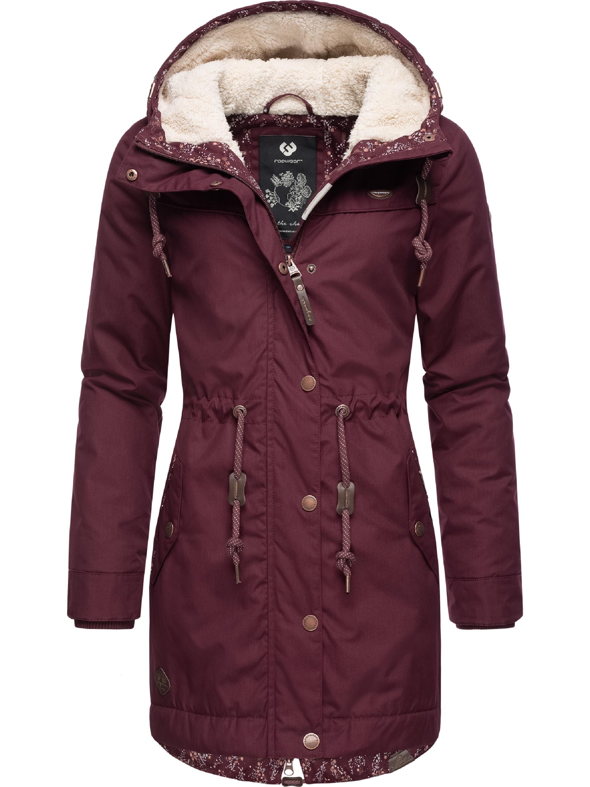 Winterparka mit Kapuze "YM-Canny" Wine Red22