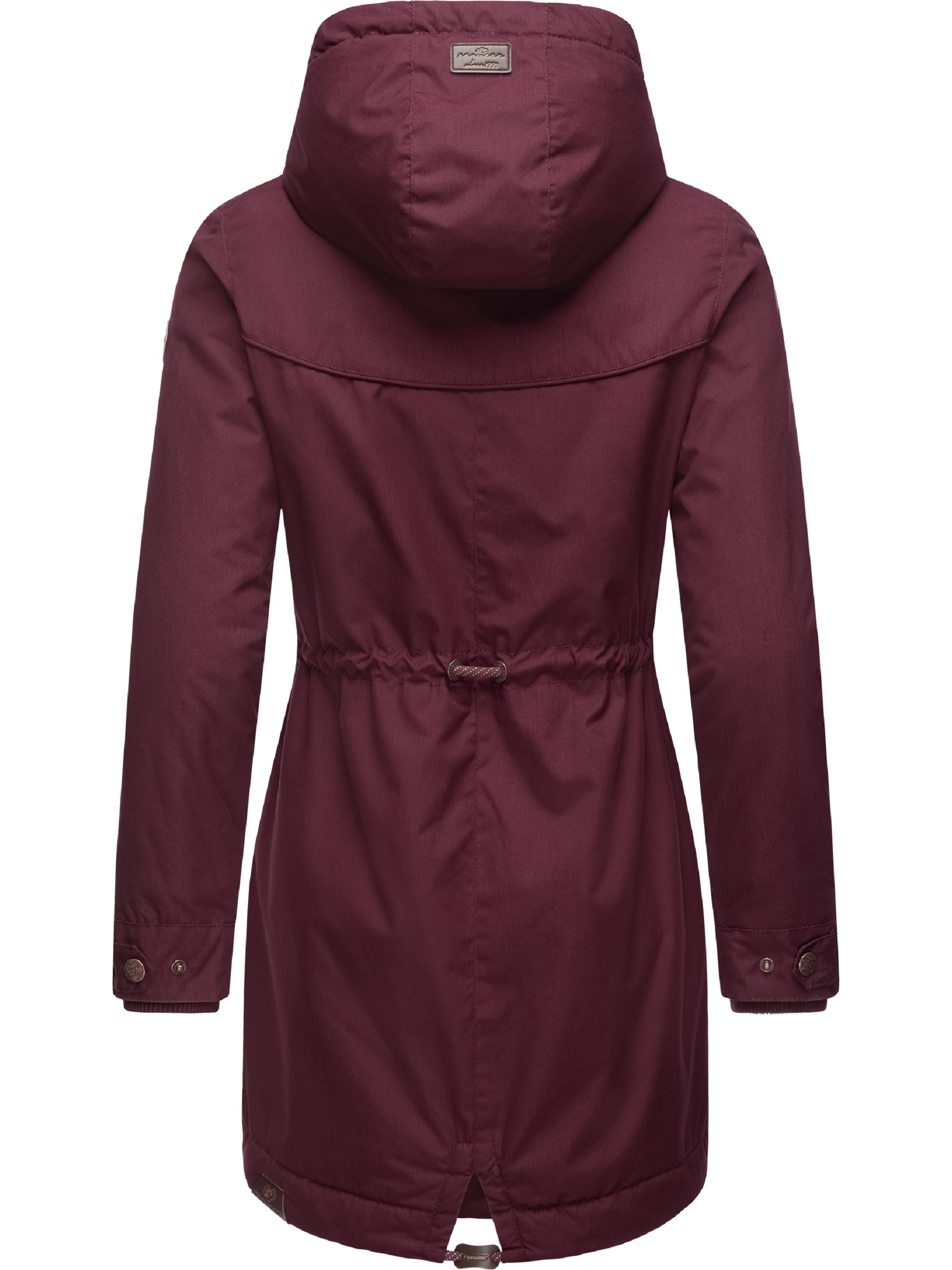 Winterparka mit Kapuze "YM-Canny" Wine Red22