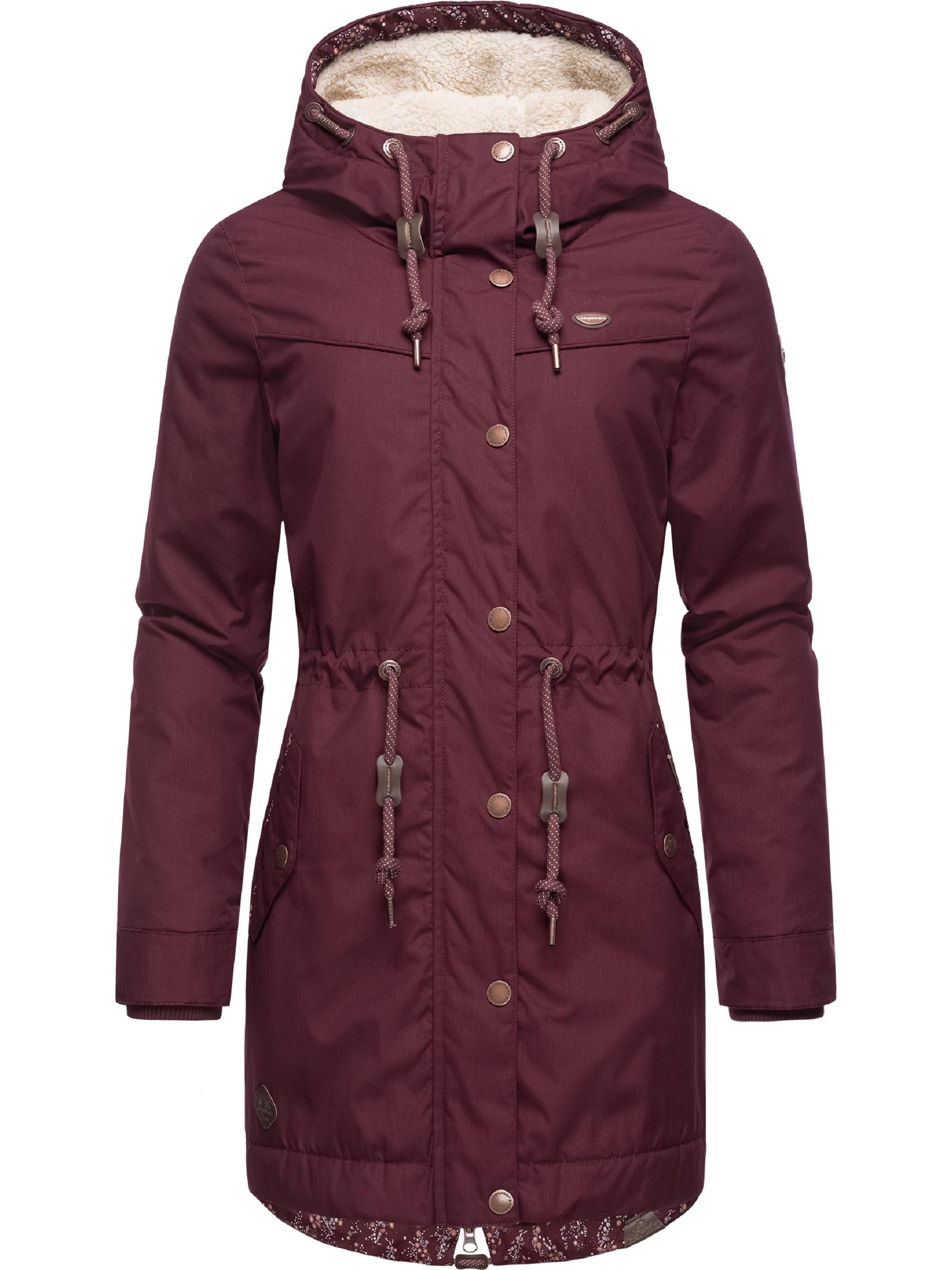 Winterparka mit Kapuze "YM-Canny" Wine Red22