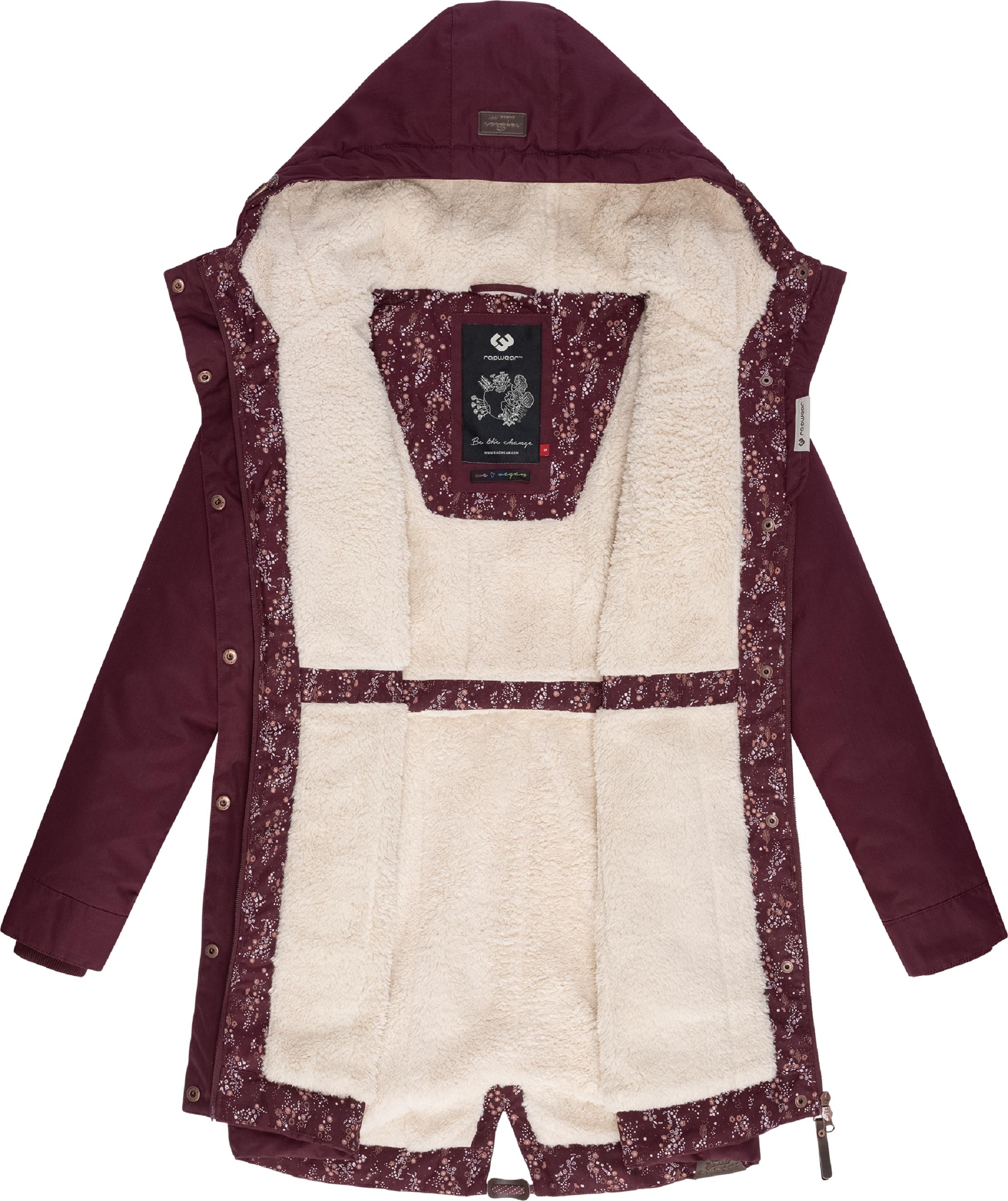 Winterparka mit Kapuze "YM-Canny" Wine Red22