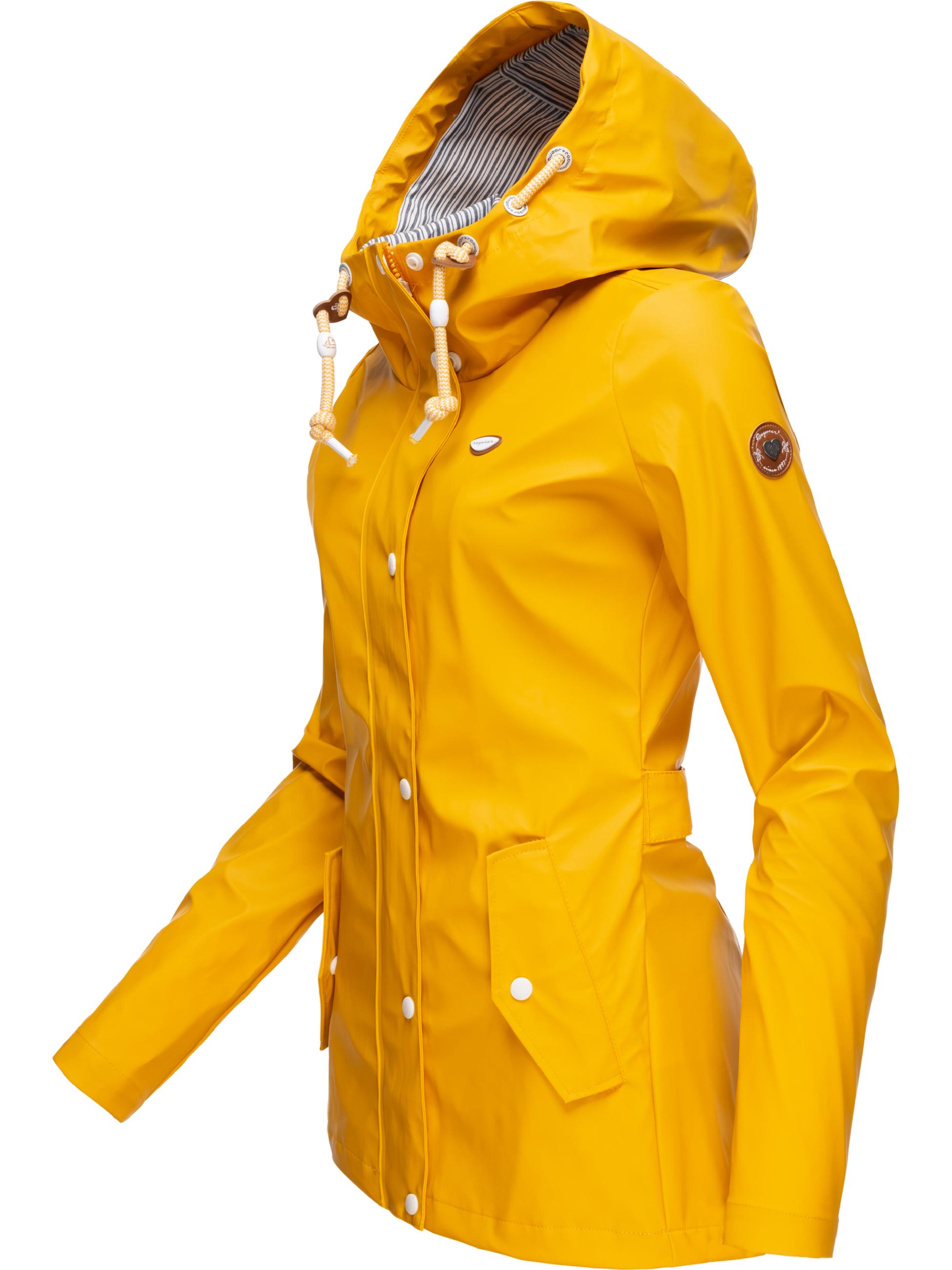 Regenjacke mit Kapuze "YM-Marge" Gelb20