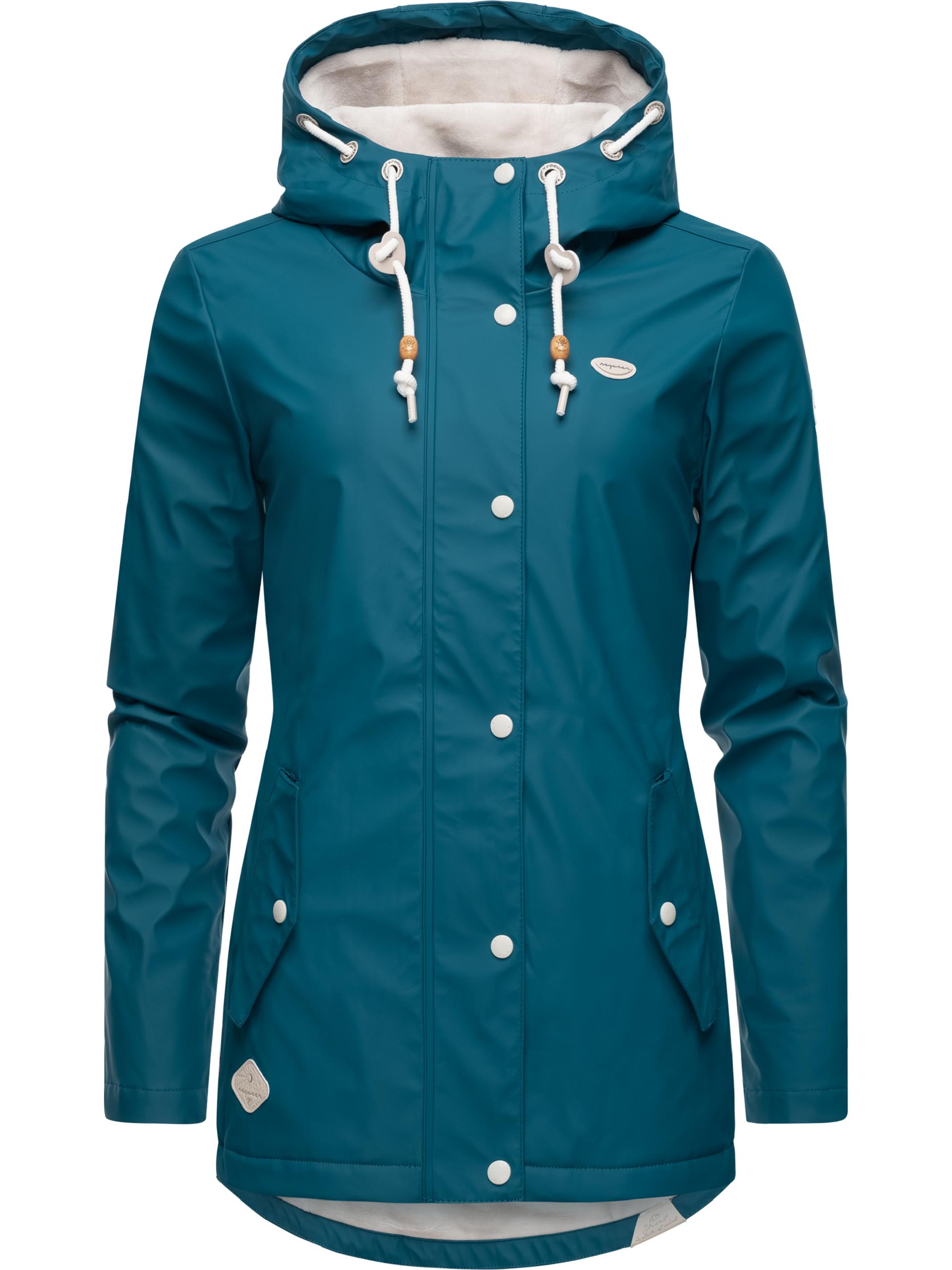 Regenjacke mit Kapuze "YM-Marge" Petrol22