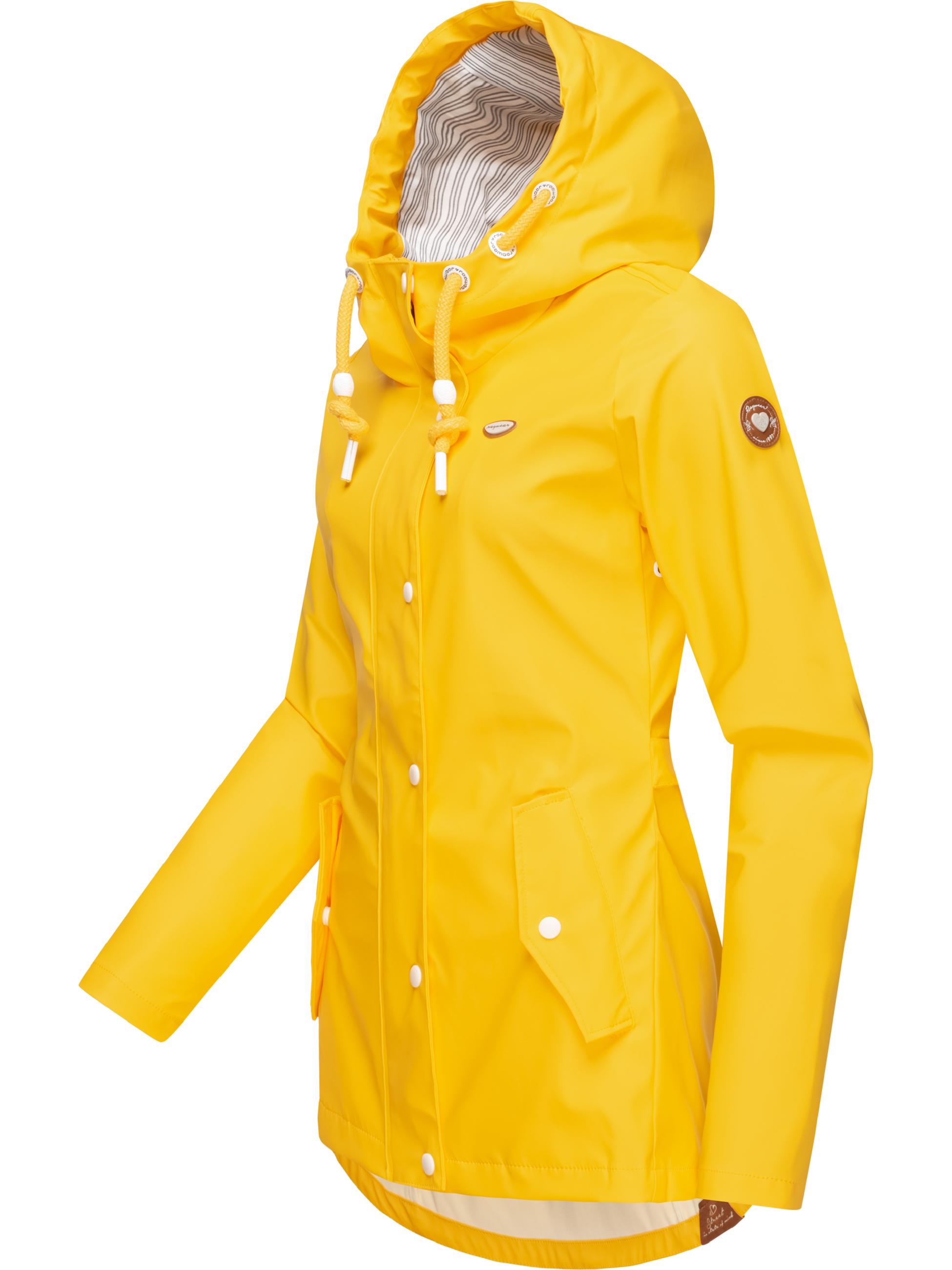 Regenjacke wasserdicht mit Kapuze "YM-Marge" Yellow022