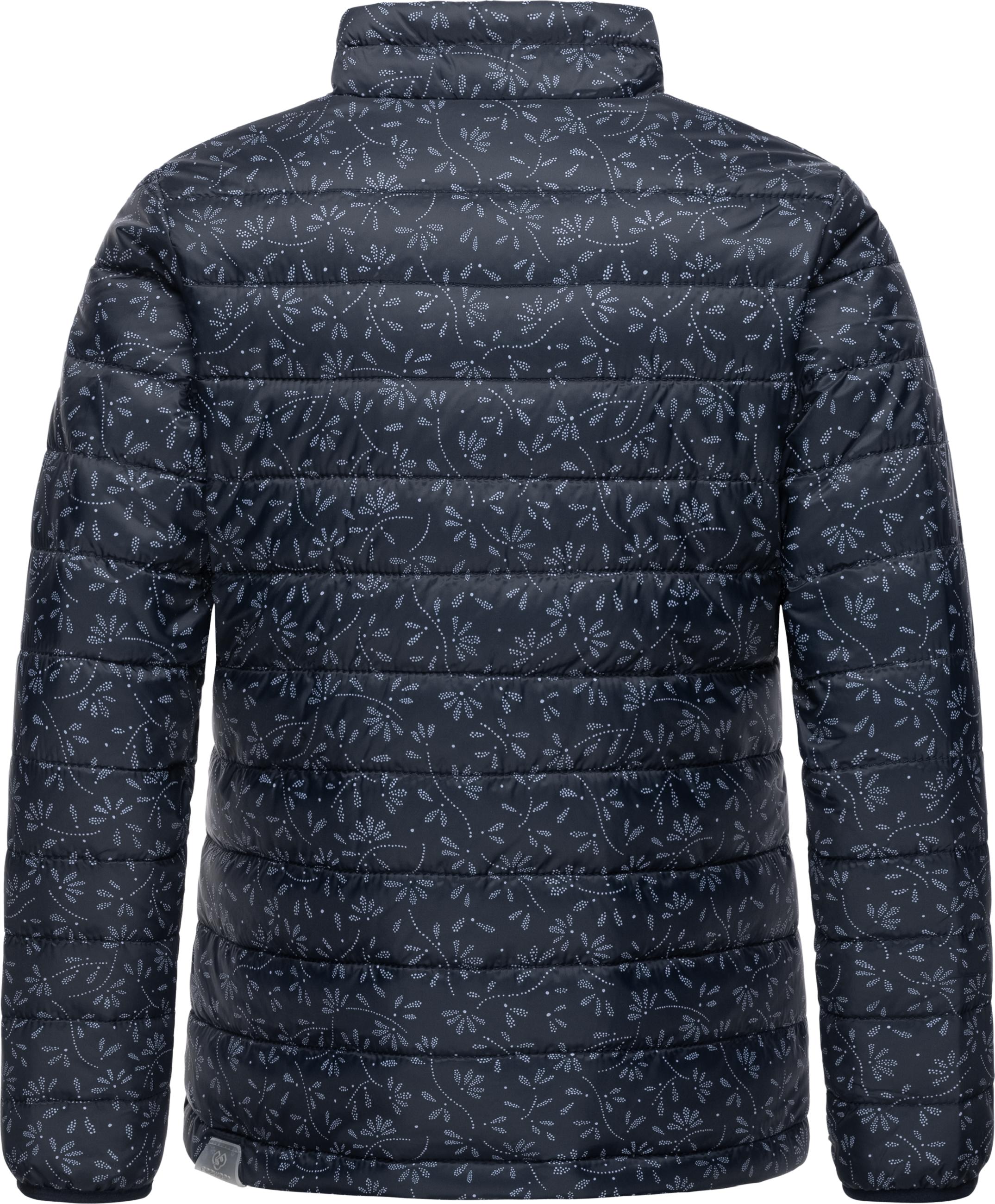 Leichte Steppjacke kurz "Yarca Bloom" Navy