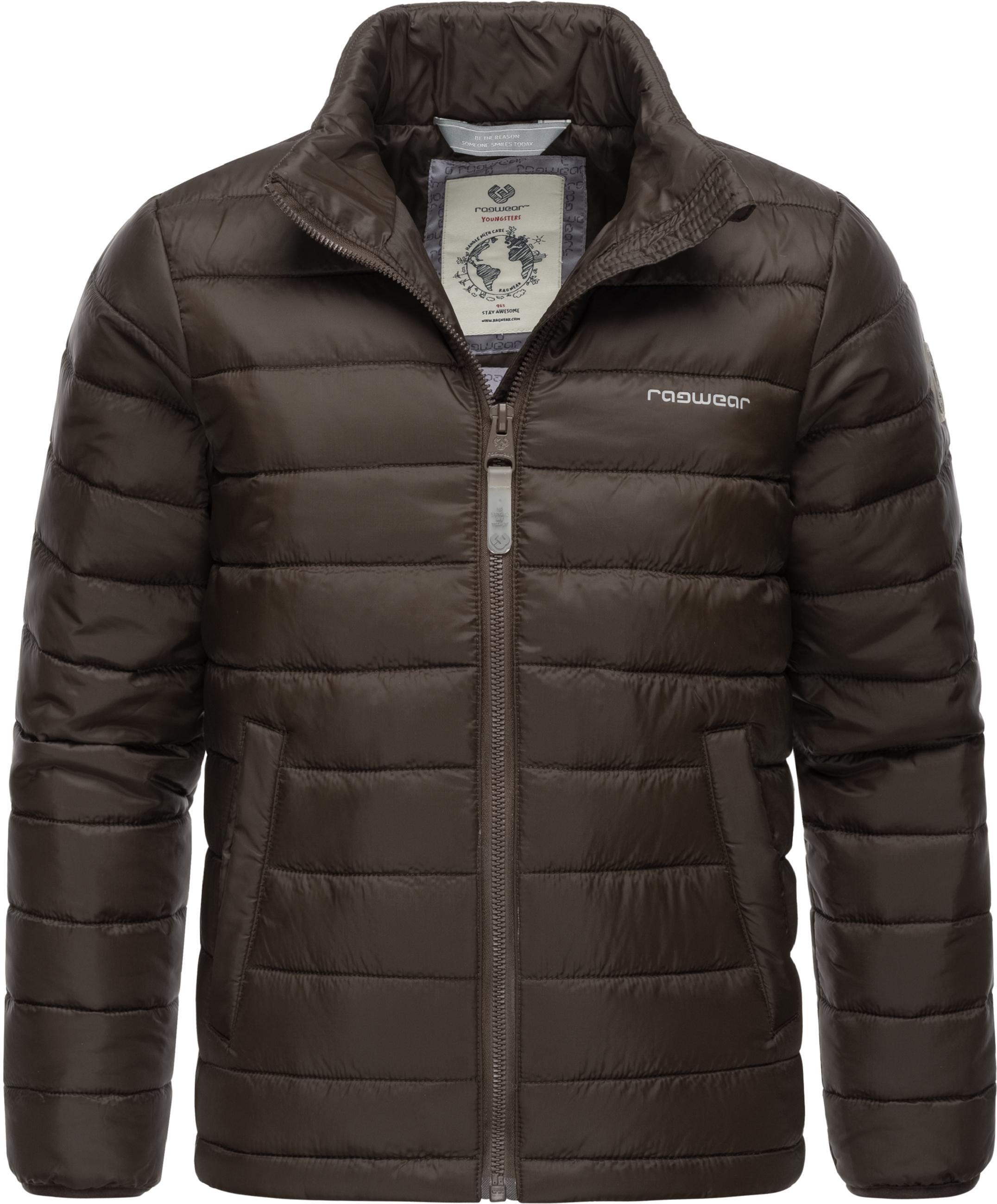 Leichte Steppjacke kurz "Yarek" Dark Brown