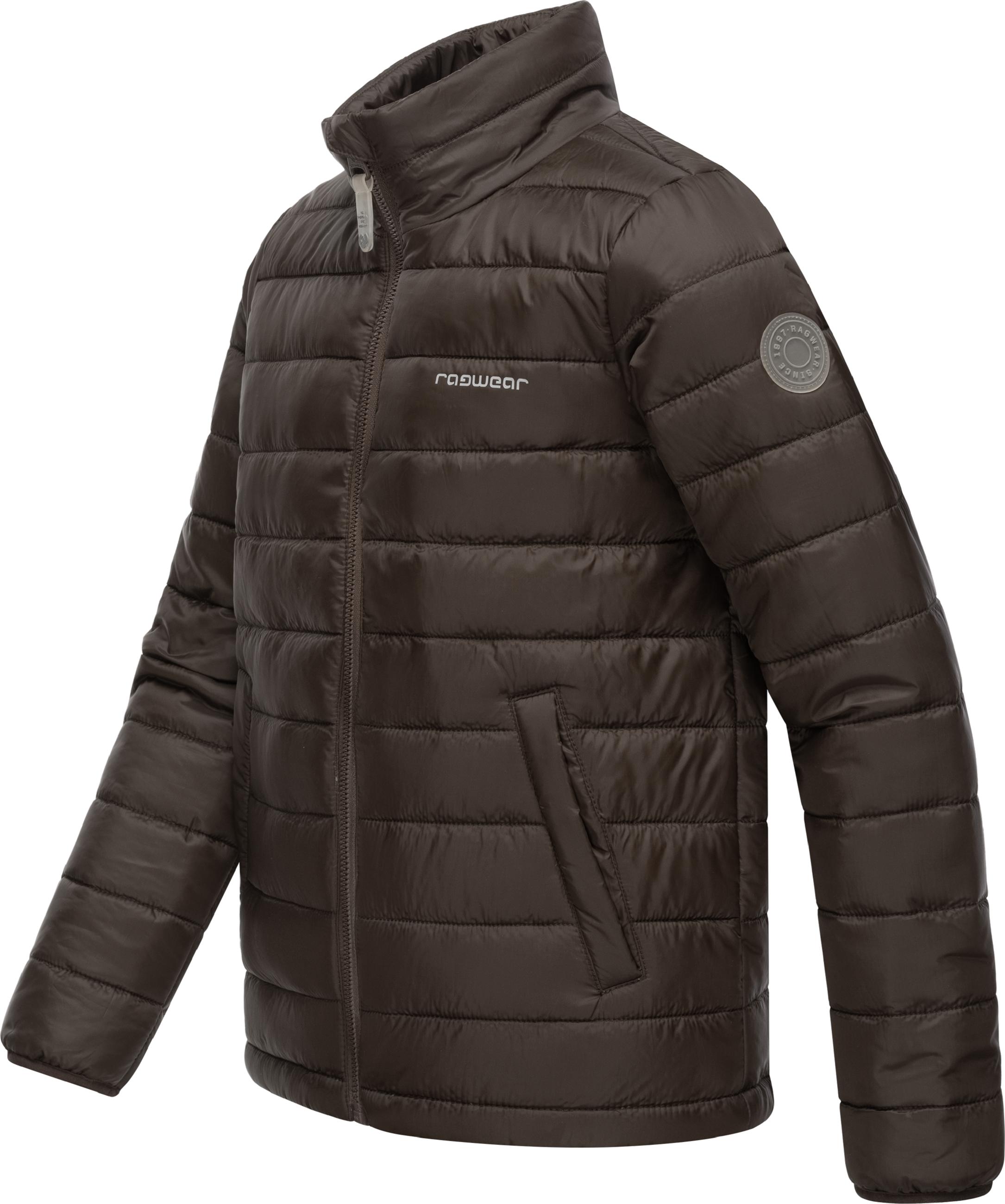 Leichte Steppjacke kurz "Yarek" Dark Brown