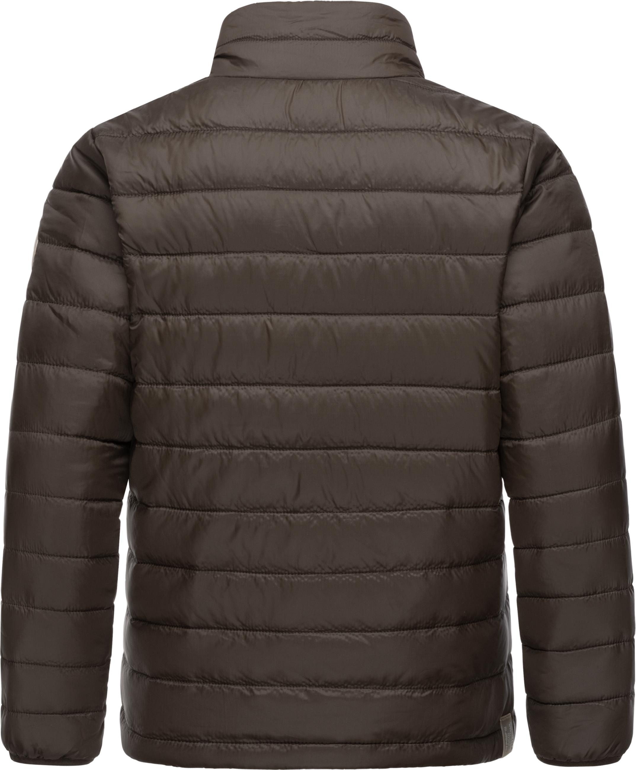 Leichte Steppjacke kurz "Yarek" Dark Brown