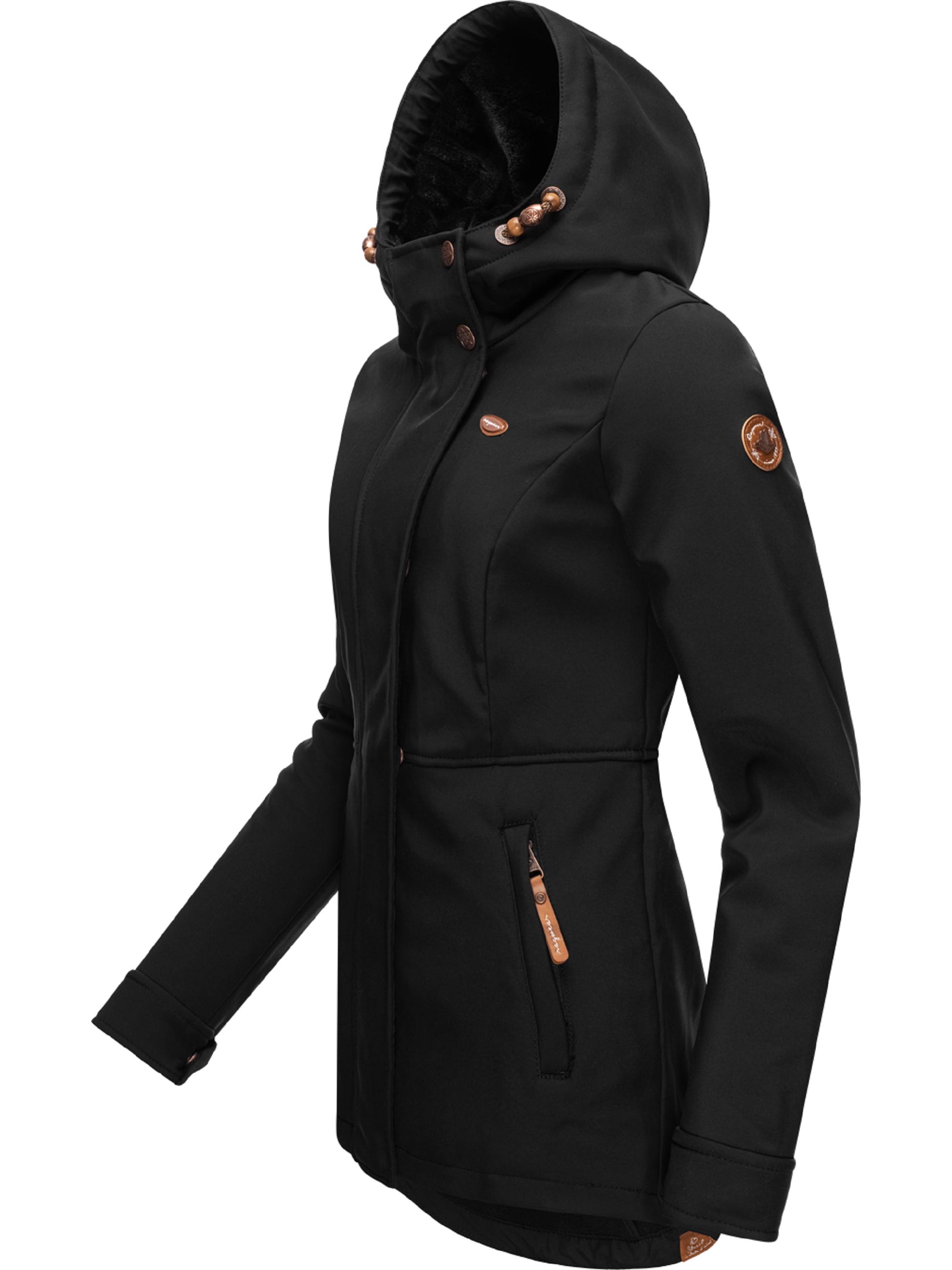 Winter Softshell-Jacke mit Kapuze "Yba" Black21