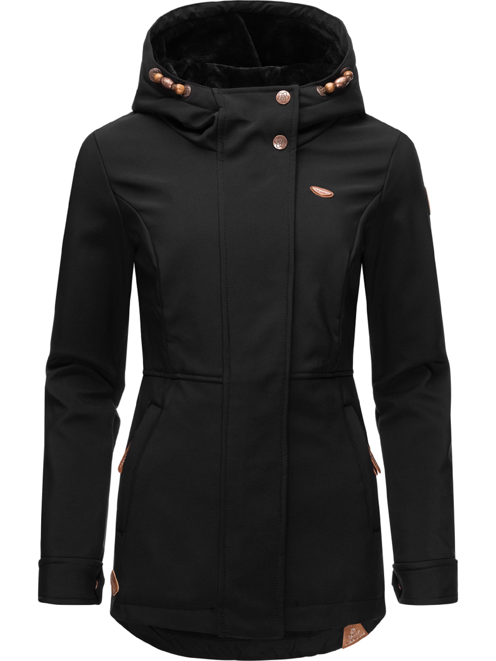 Winter Softshell-Jacke mit Kapuze "Yba" Black21