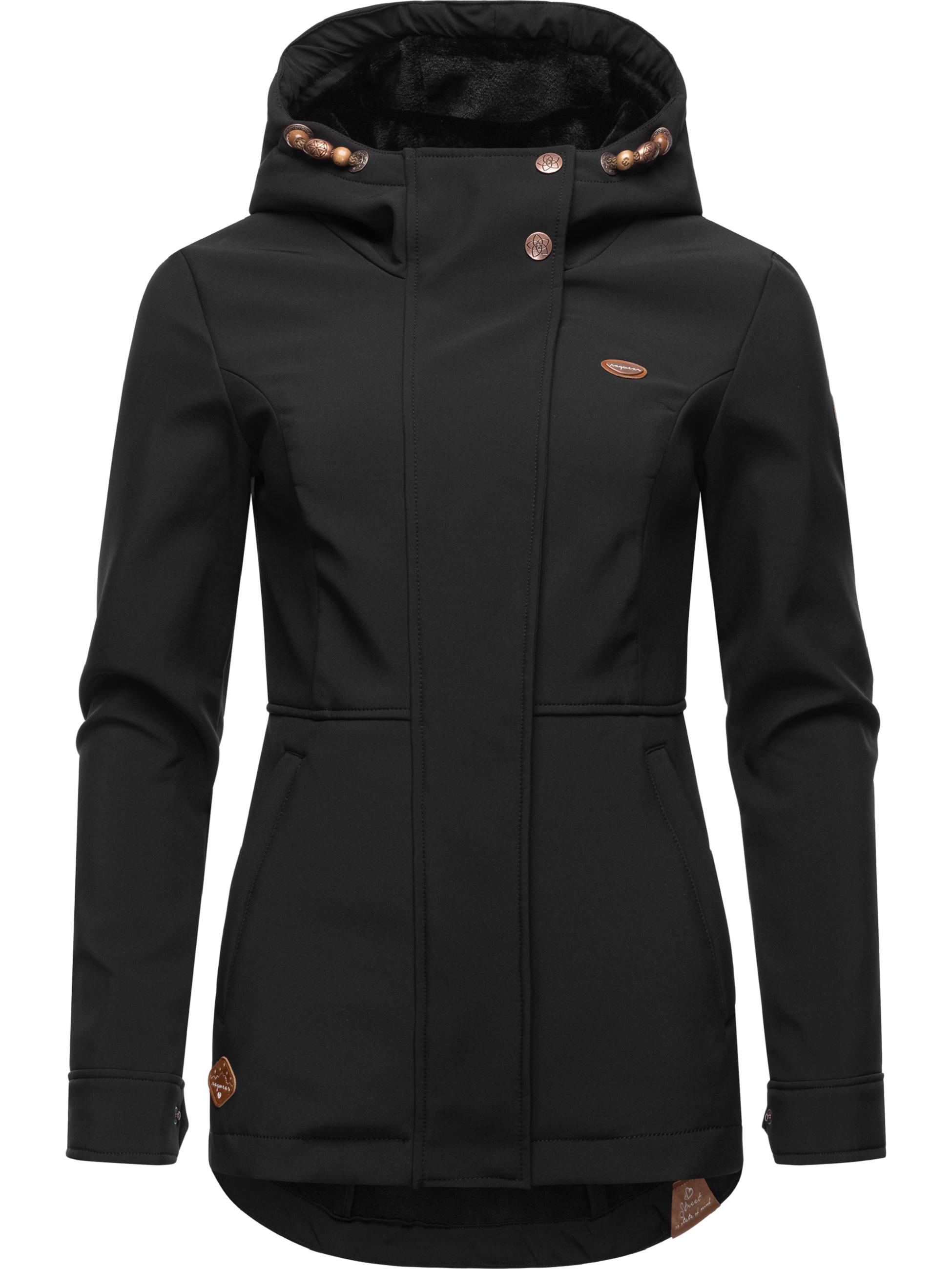 Winter Softshell-Jacke mit Kapuze "Yba" Black22