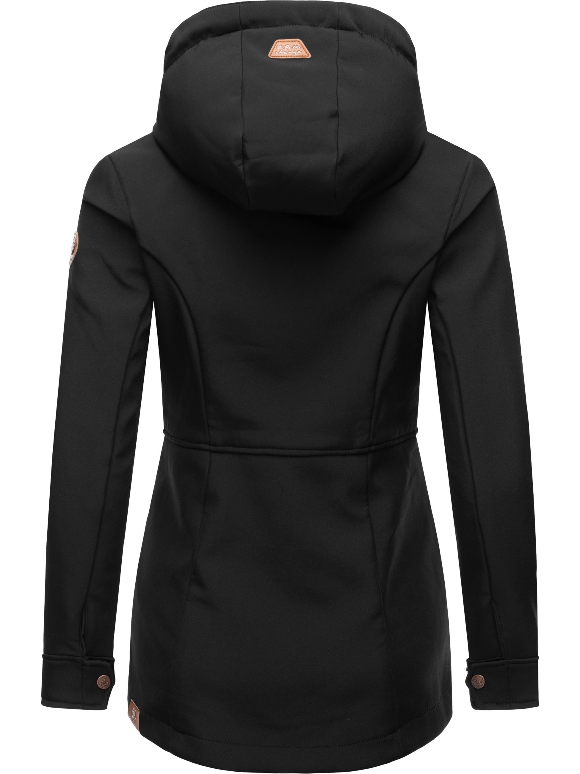 Winter Softshell-Jacke mit Kapuze "Yba" Black22