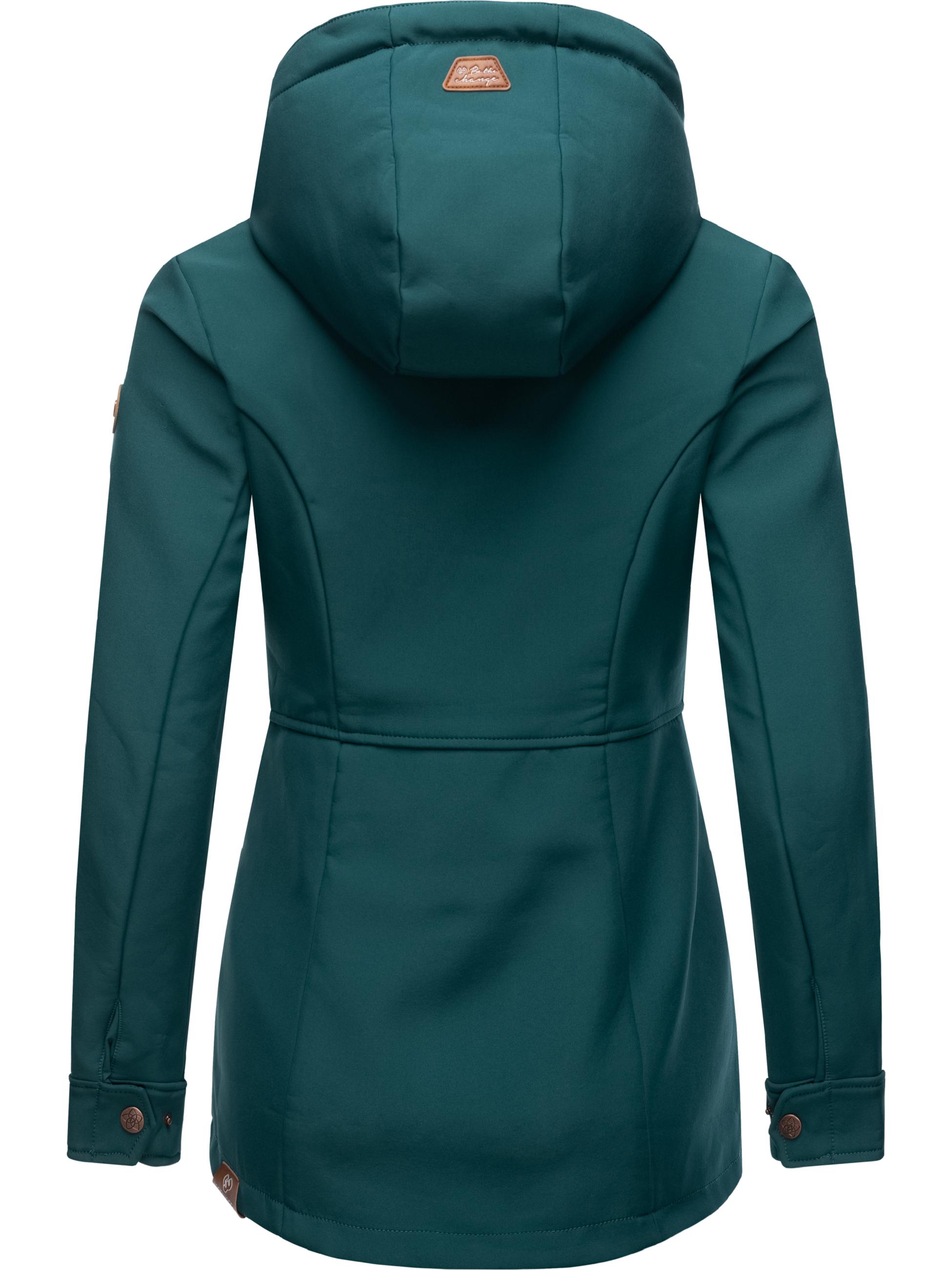 Winter Softshell-Jacke mit Kapuze "Yba" Dark Green22