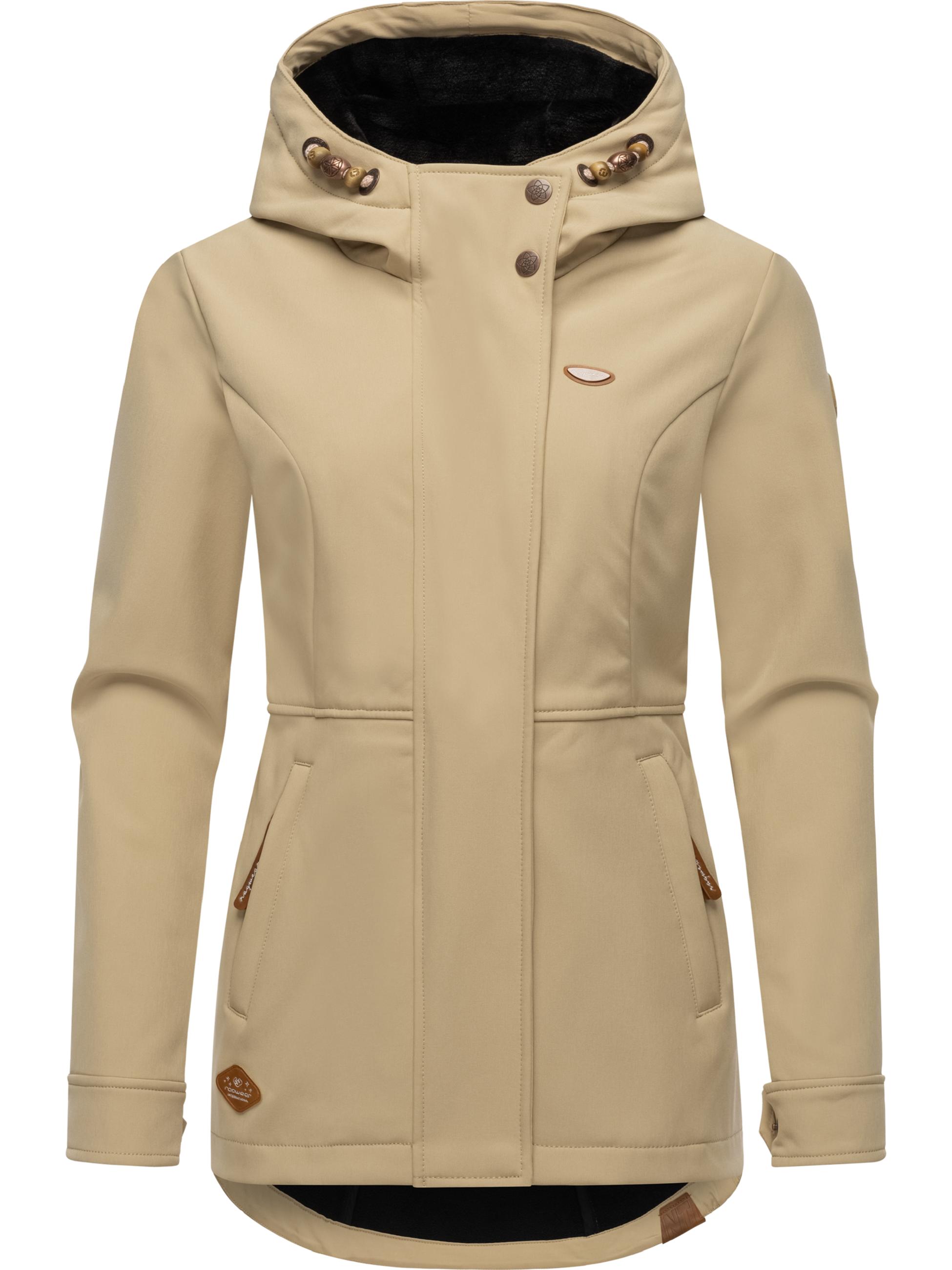 Winter Softshell-Jacke mit Kapuze "Yba" Taupe24