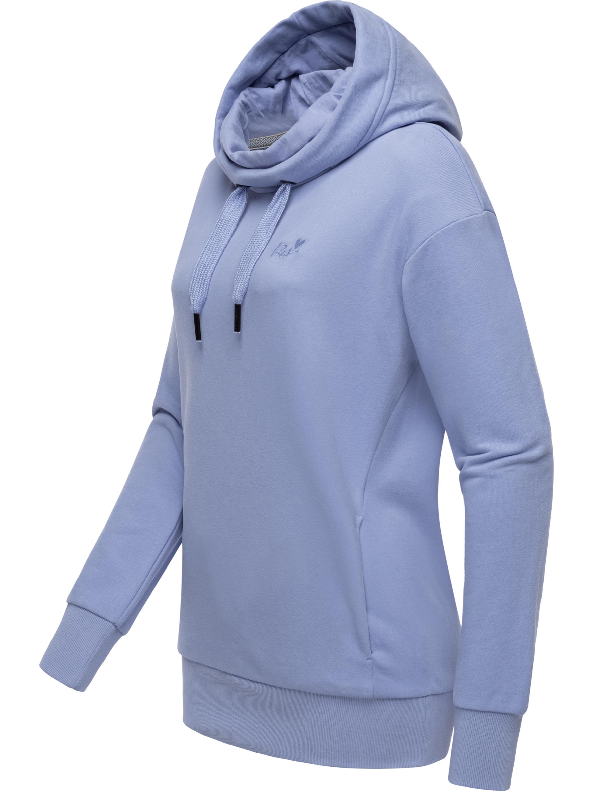 Kapuzenpullover mit hohem Kragen "Yodis" Blue