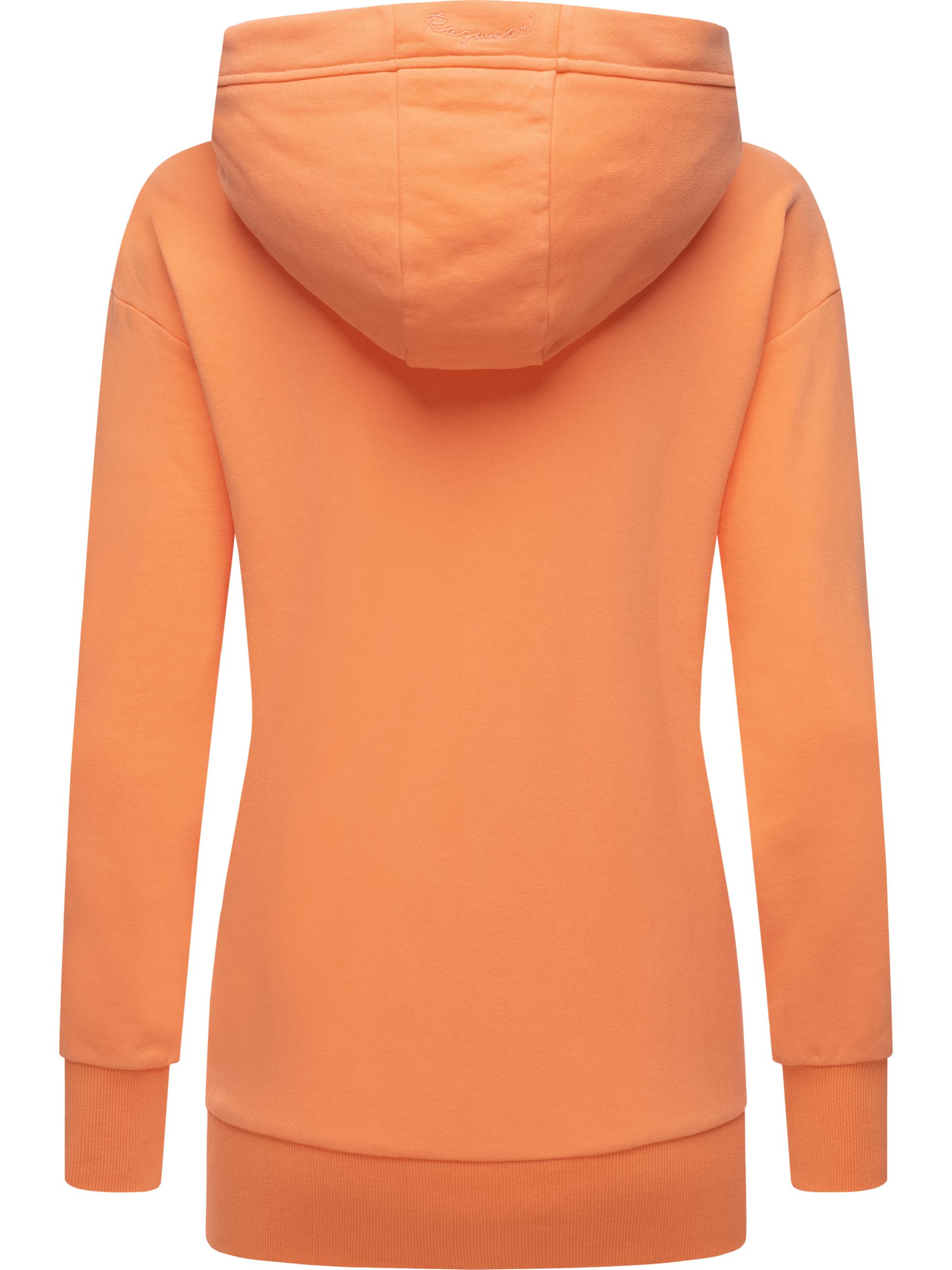 Kapuzenpullover mit hohem Kragen "Yodis" Peach