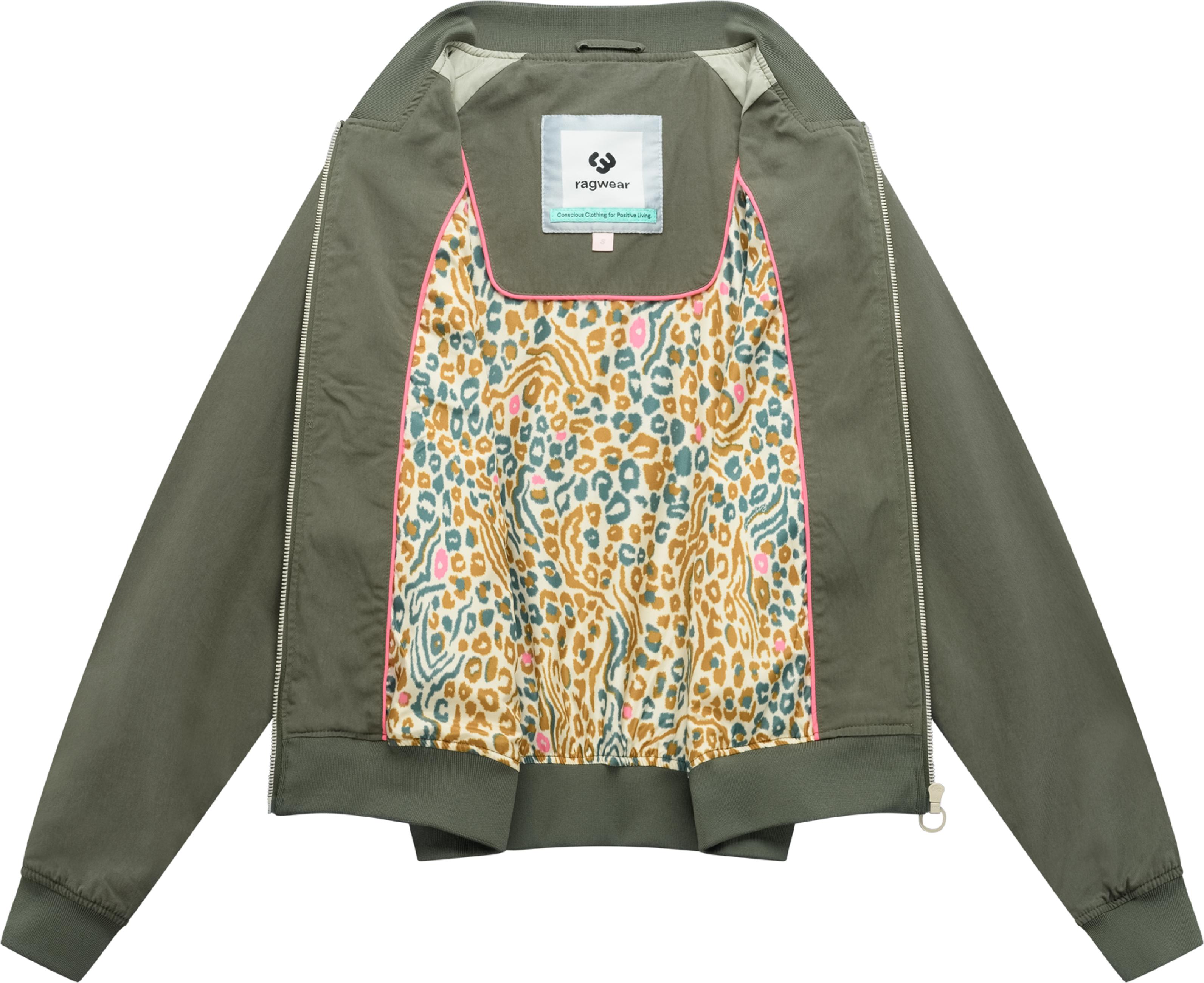 Lässige Bomberjacke "Yotimo" Dark Olive