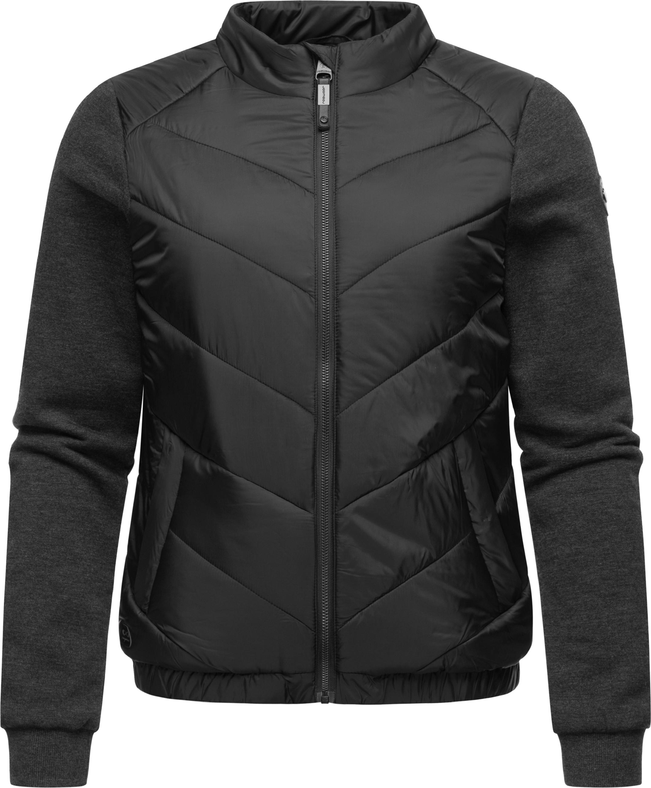 Leichte Steppjacke mit weichen Ärmeln "Zabava" Black