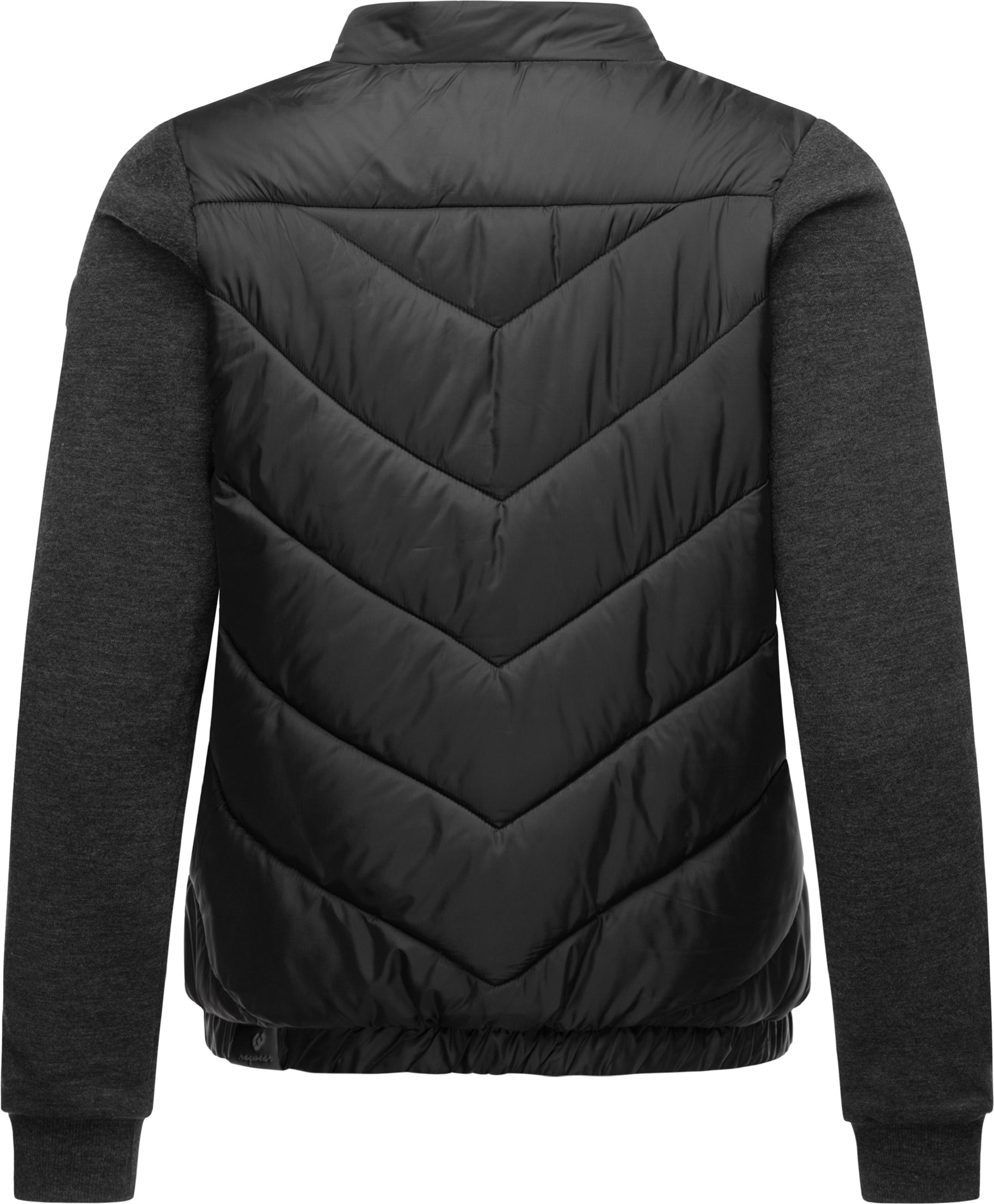 Leichte Steppjacke mit weichen Ärmeln "Zabava" Black