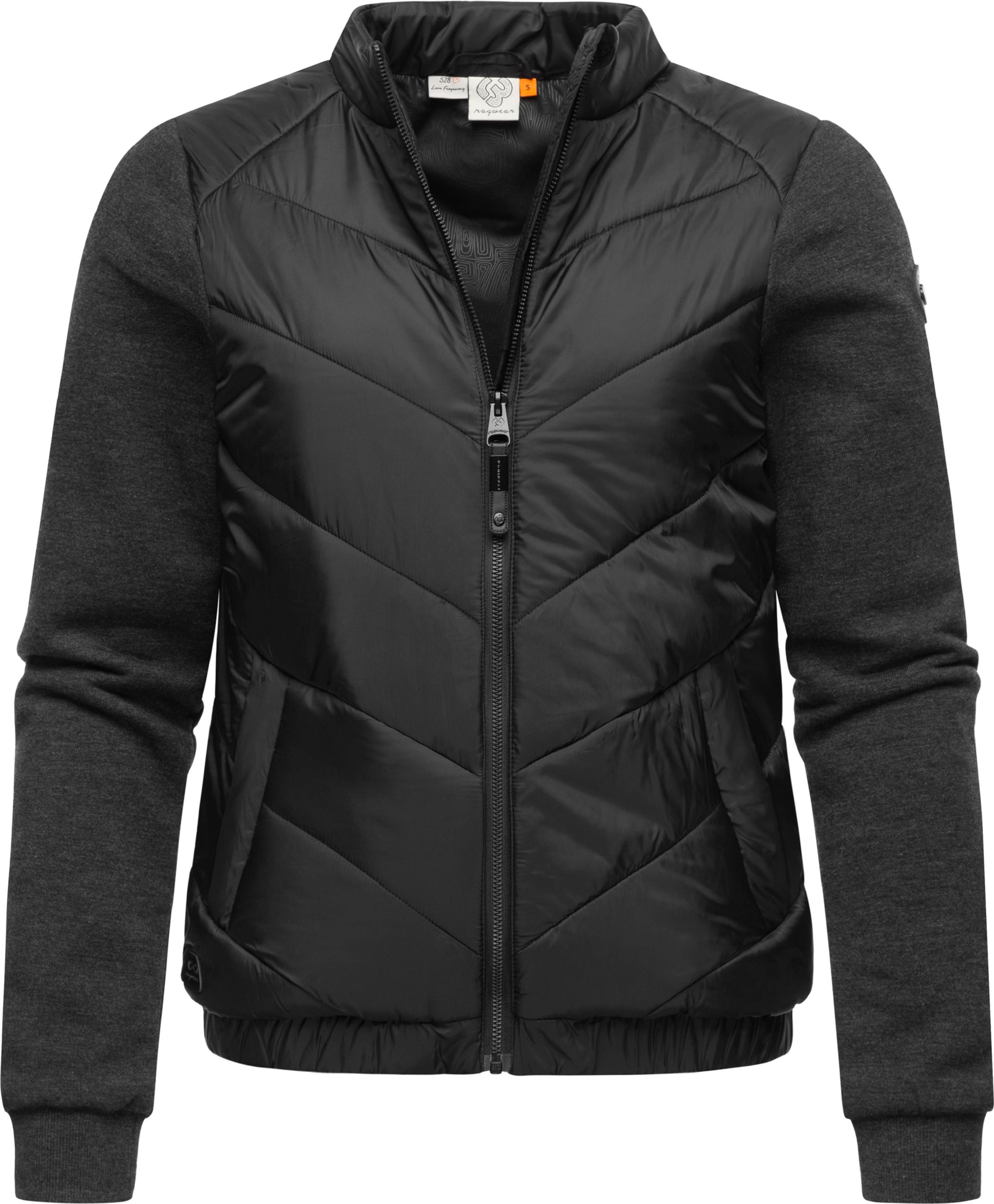 Leichte Steppjacke mit weichen Ärmeln "Zabava" Black