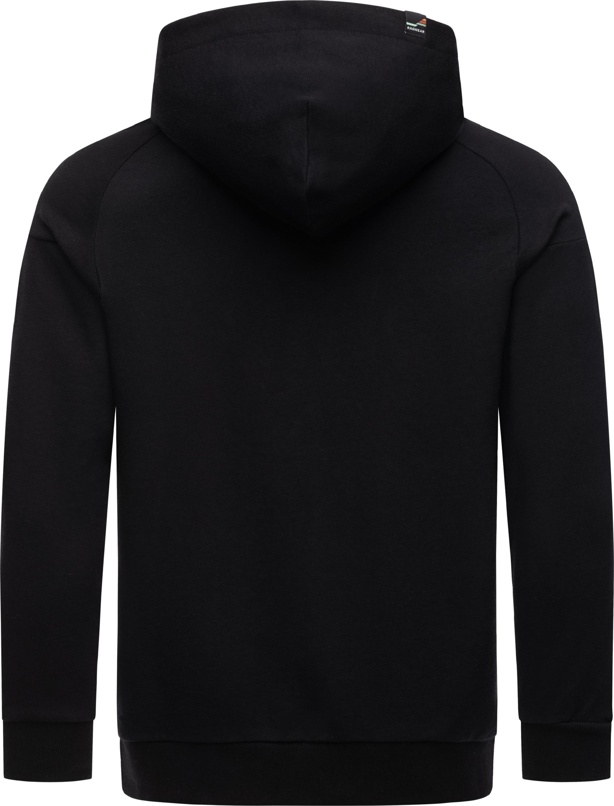 Weiche Sweatjacke mit Kapuze "Zenway" Black